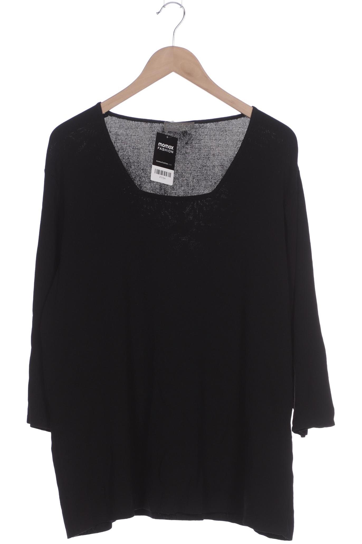 

Selection by Ulla Popken Damen Pullover, schwarz, Gr. 46