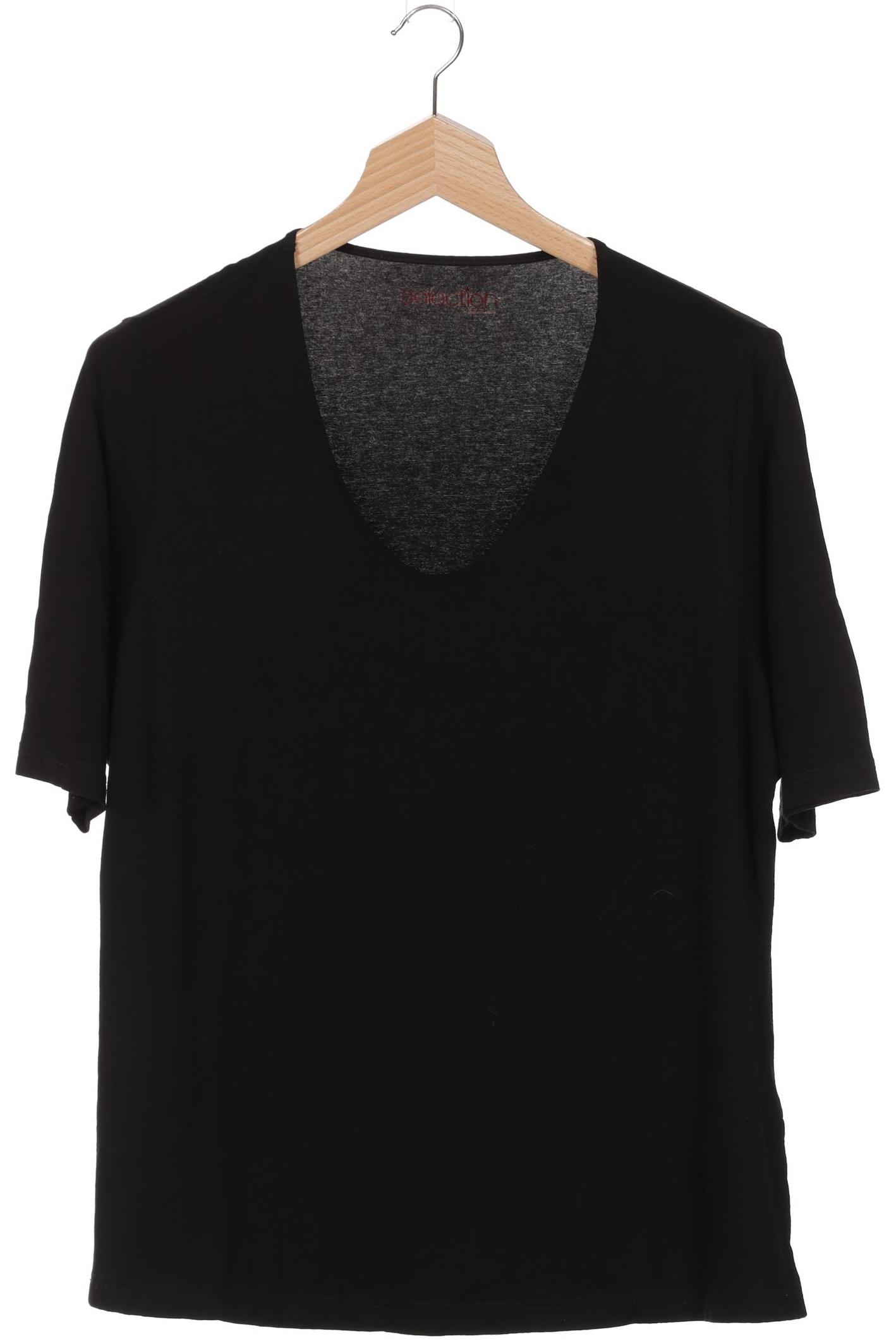 

Selection by Ulla Popken Damen T-Shirt, schwarz, Gr. 50