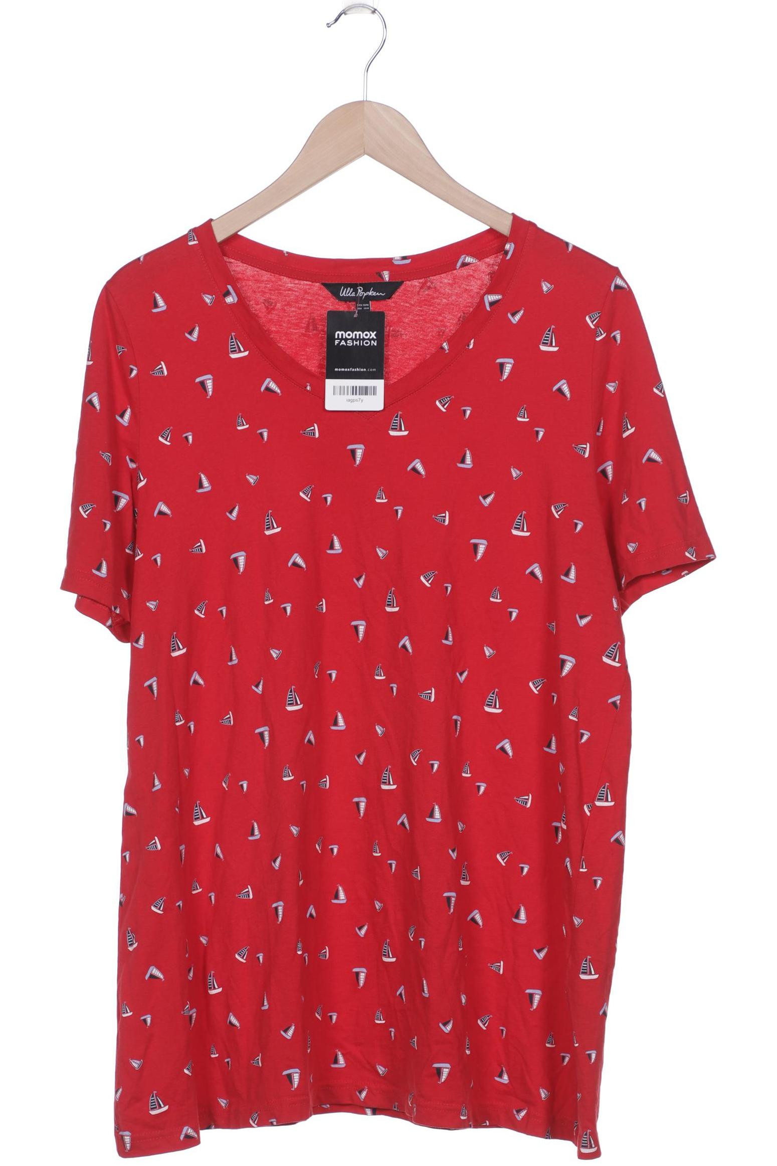 

Selection by Ulla Popken Damen T-Shirt, rot, Gr. 42