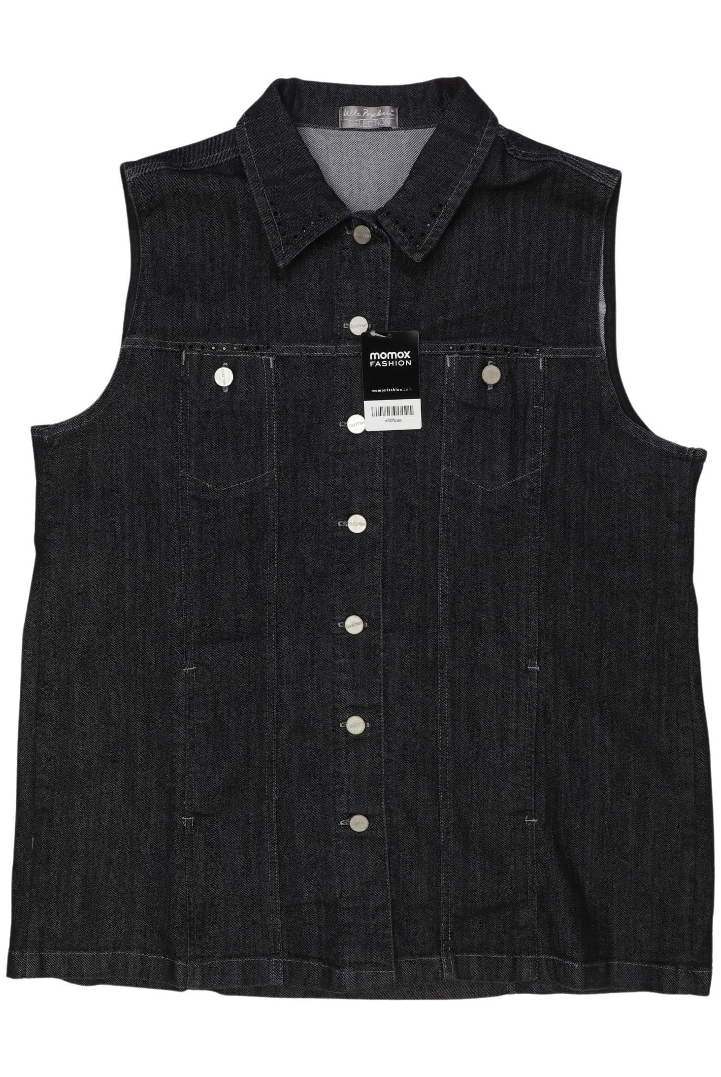 

Selection by Ulla Popken Damen Weste, marineblau, Gr. 46