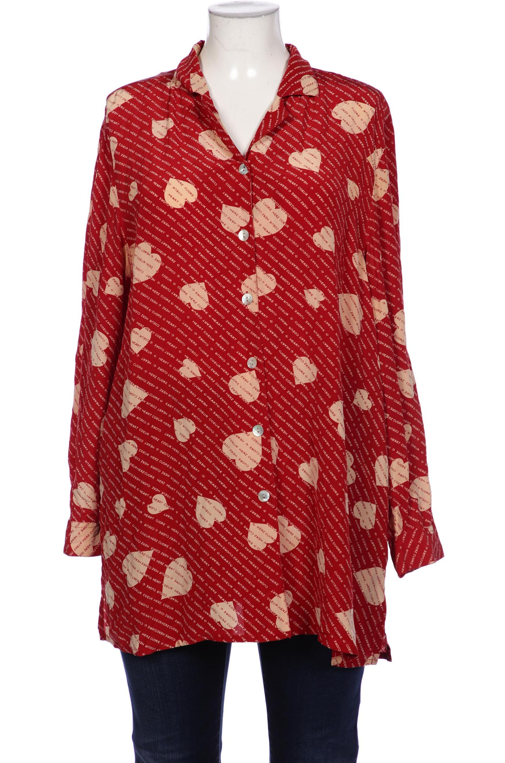 

Selection by Ulla Popken Damen Bluse, rot, Gr. 42