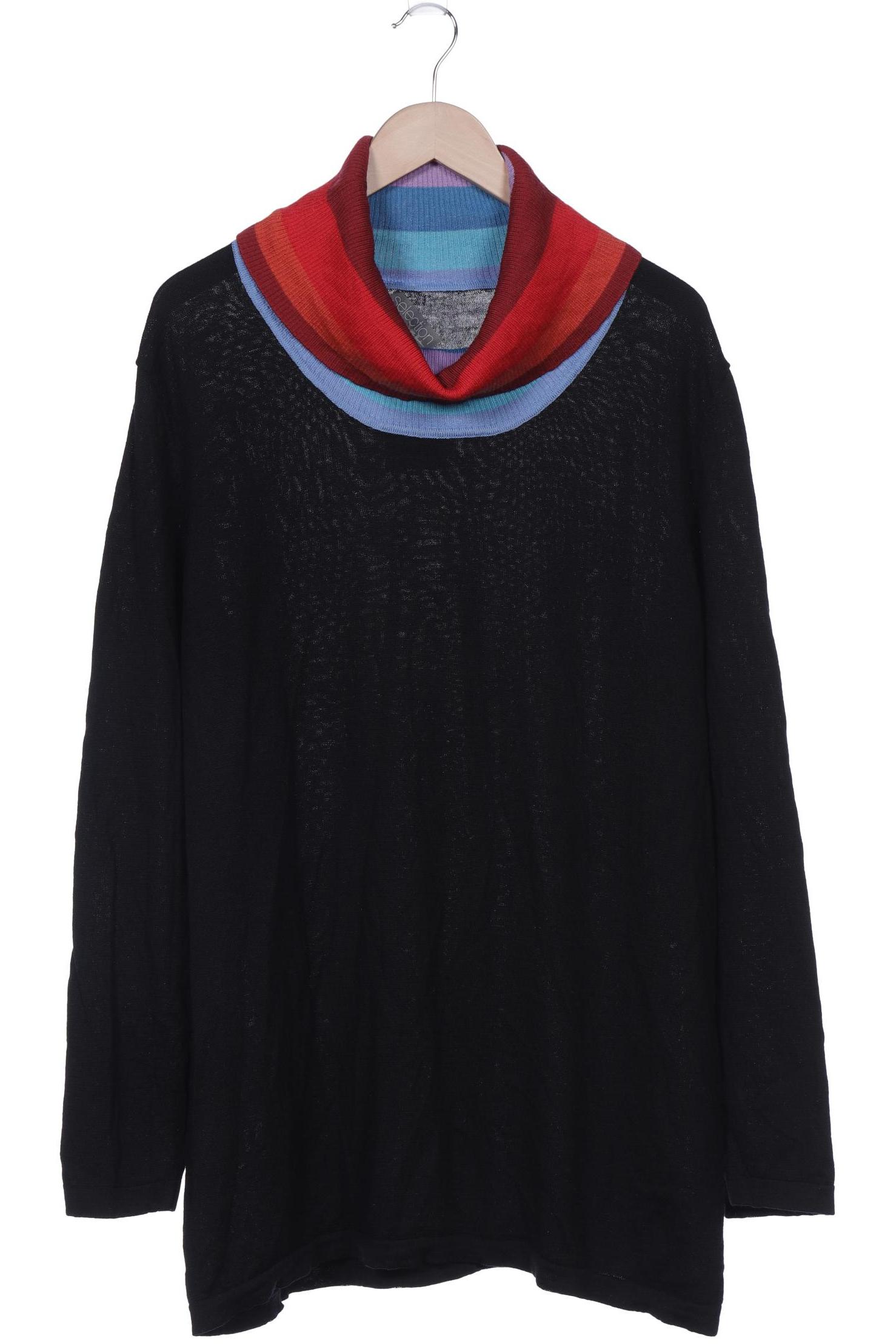 

Selection by Ulla Popken Damen Pullover, schwarz, Gr. 50