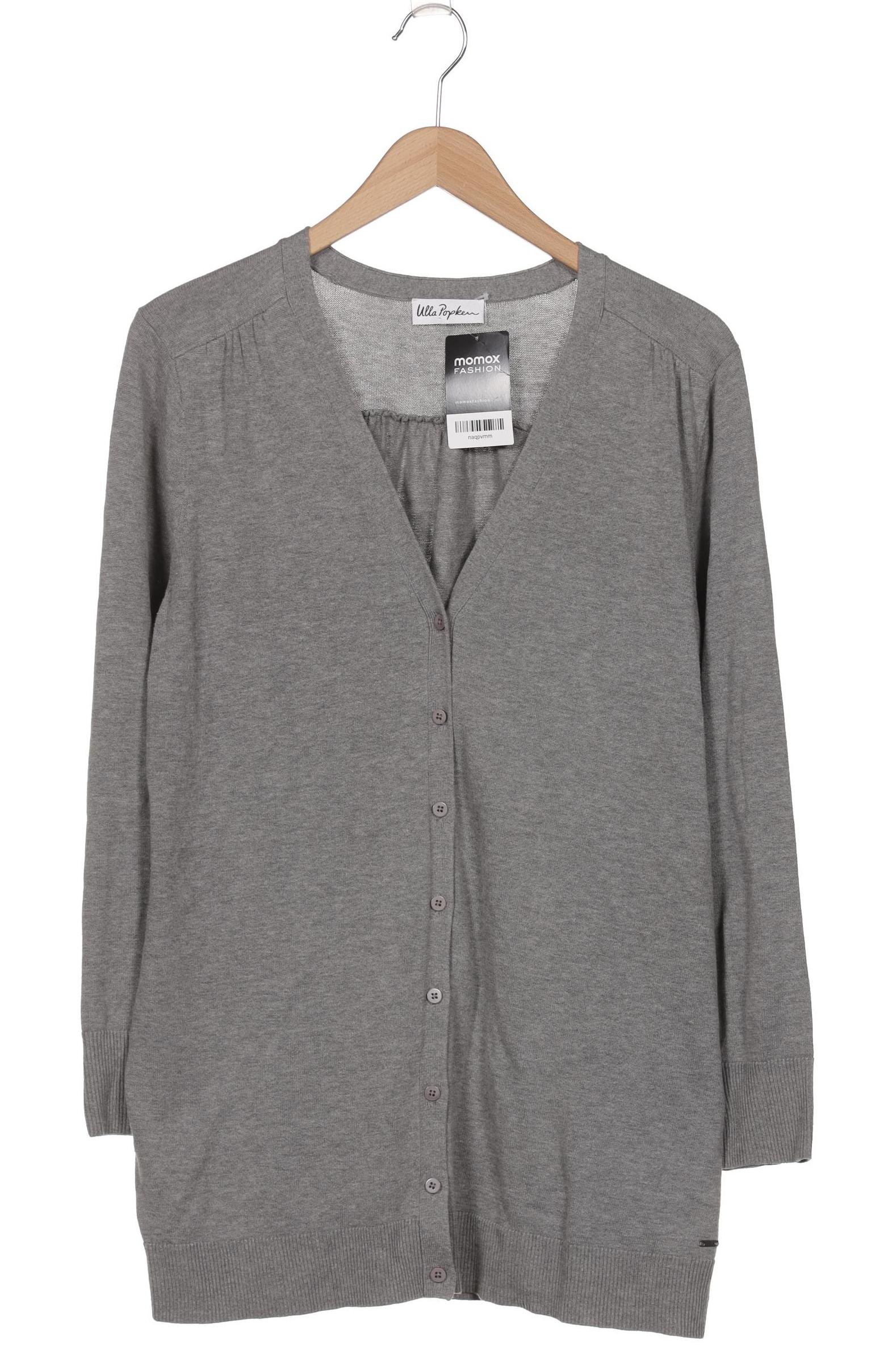 

Selection by Ulla Popken Damen Strickjacke, grau, Gr. 46
