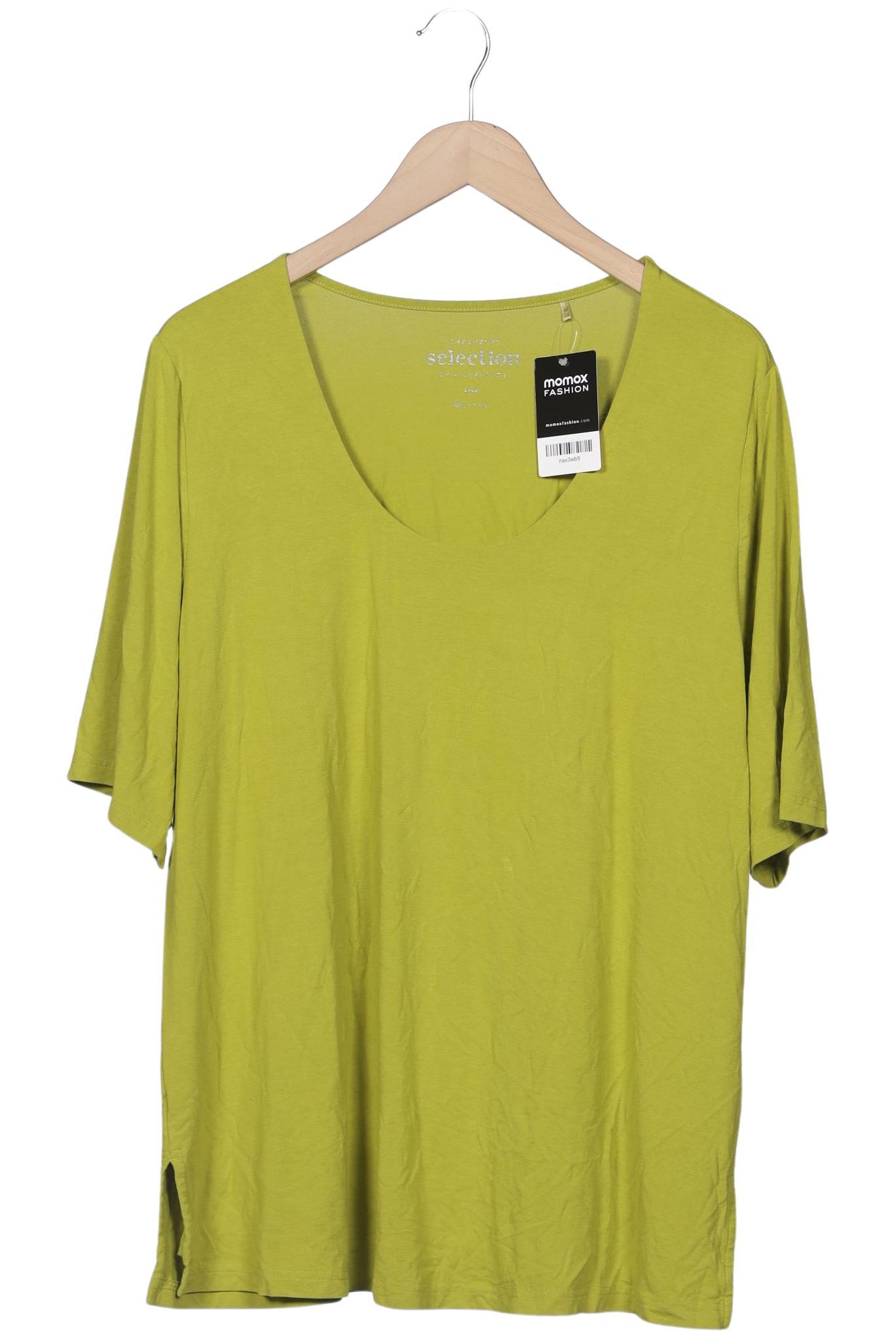 

Selection by Ulla Popken Damen T-Shirt, hellgrün, Gr. 46