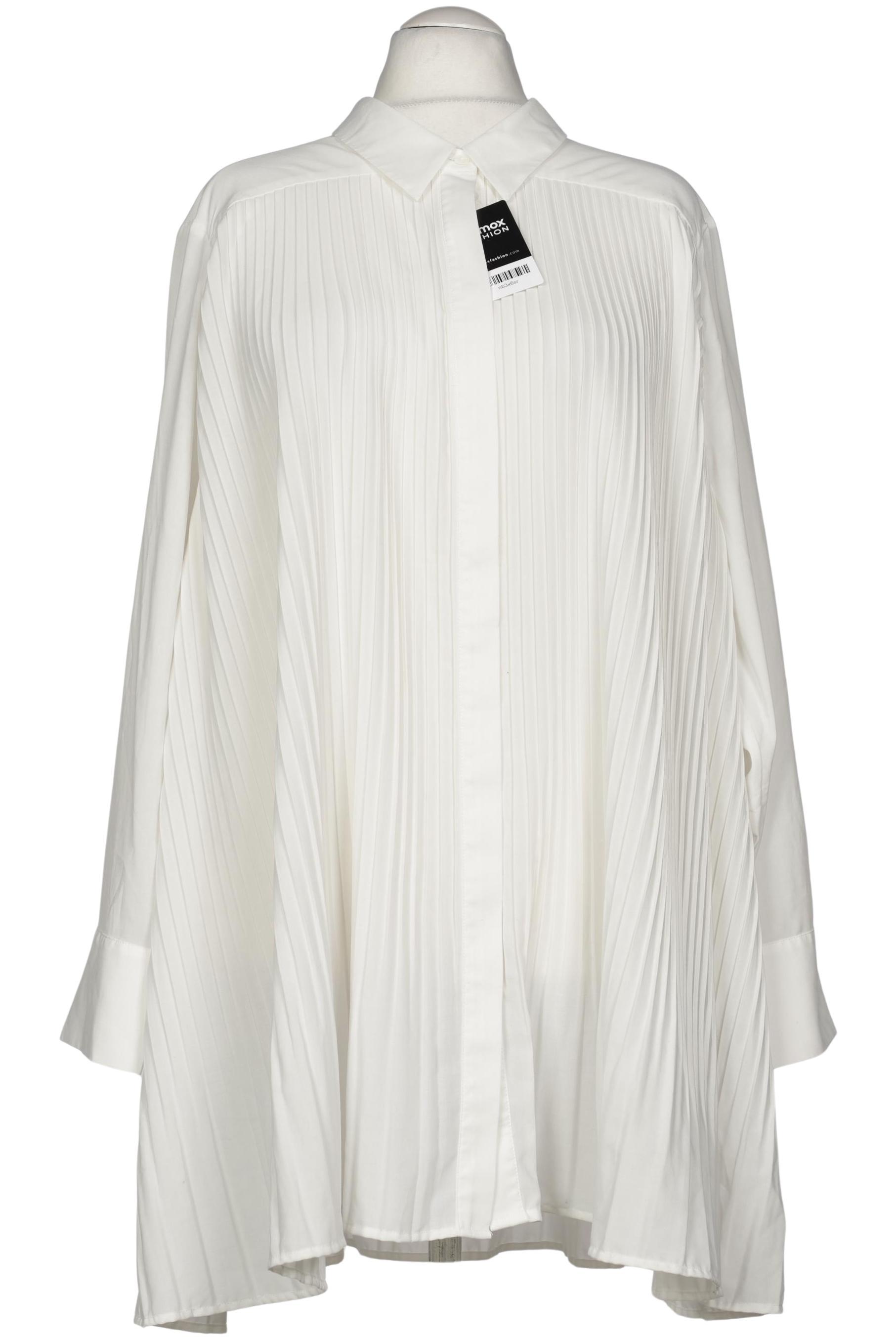 

Selection by Ulla Popken Damen Bluse, weiß, Gr. 52