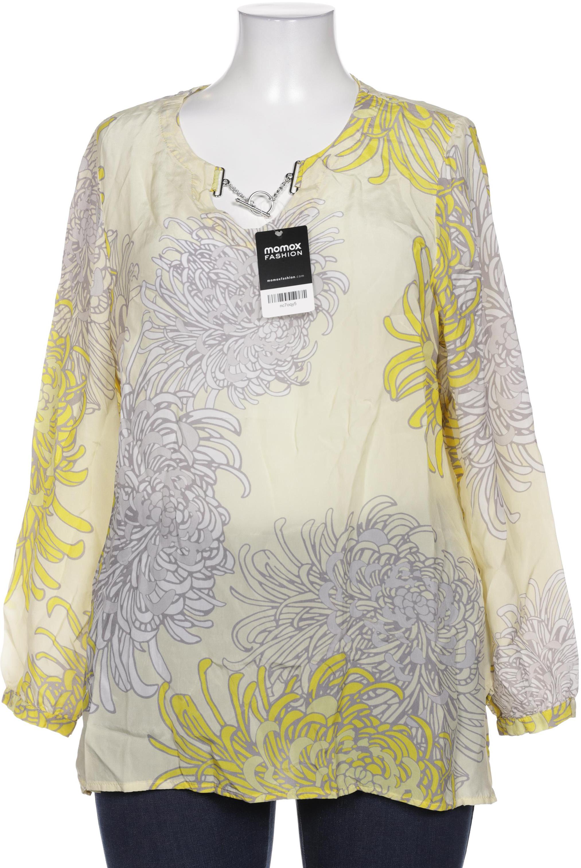 

Selection by Ulla Popken Damen Bluse, gelb, Gr. 42