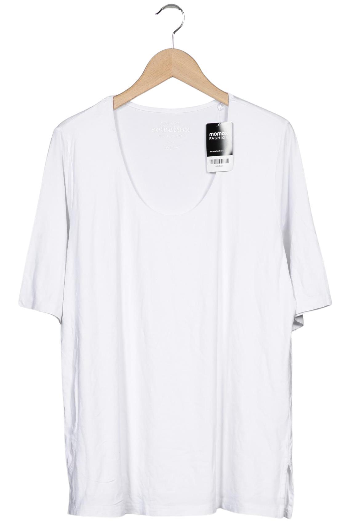 

Selection by Ulla Popken Damen T-Shirt, weiß, Gr. 42