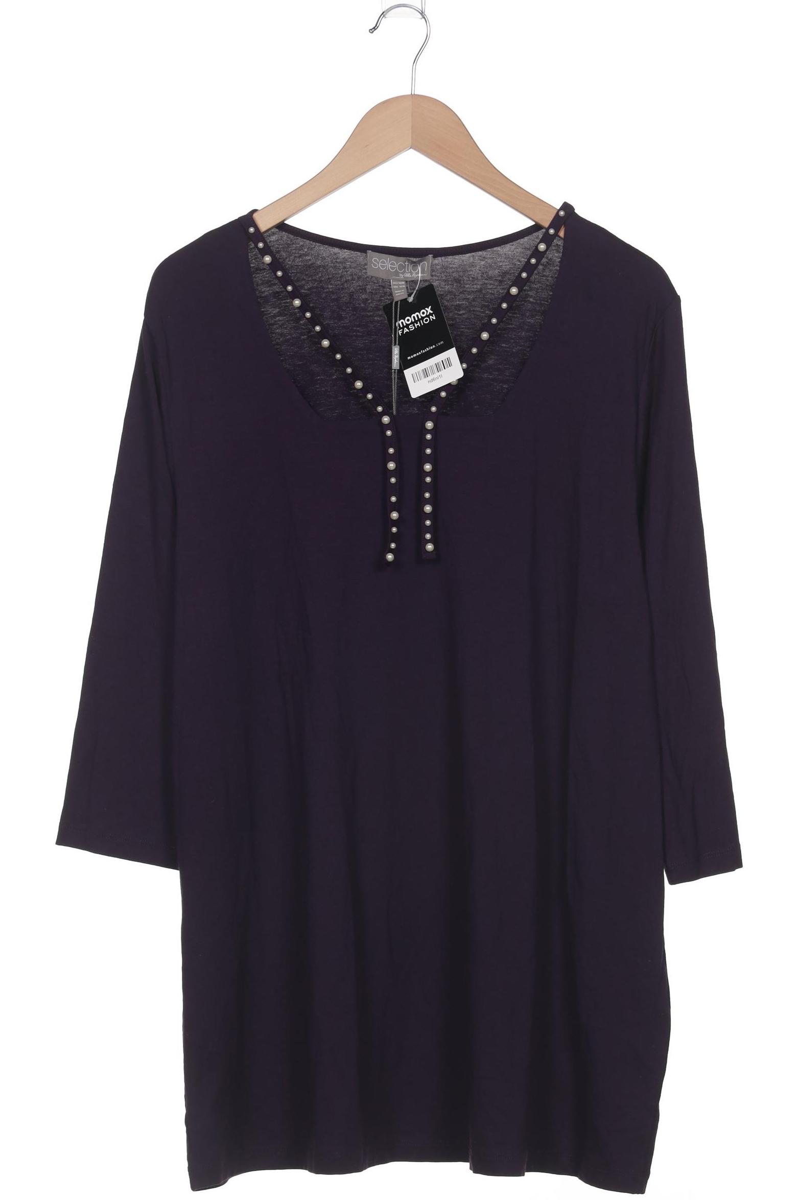 

Selection by Ulla Popken Damen Langarmshirt, flieder, Gr. 46