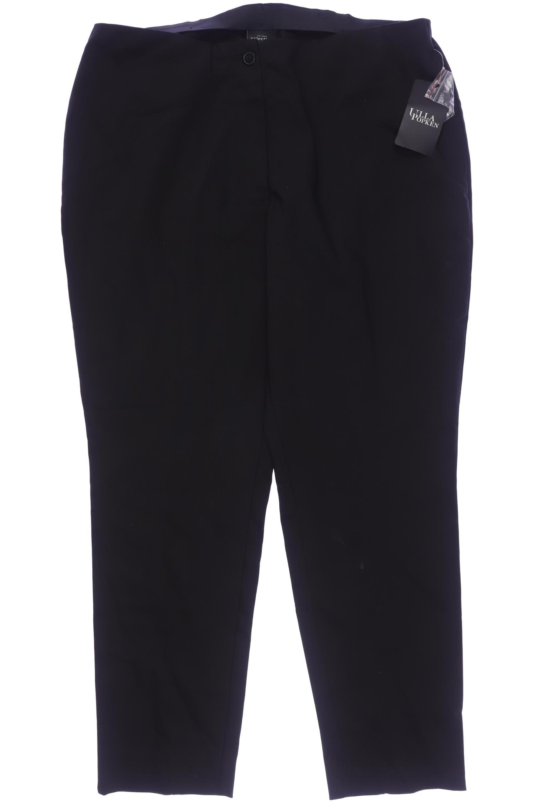

Selection by Ulla Popken Damen Stoffhose, schwarz, Gr. 52
