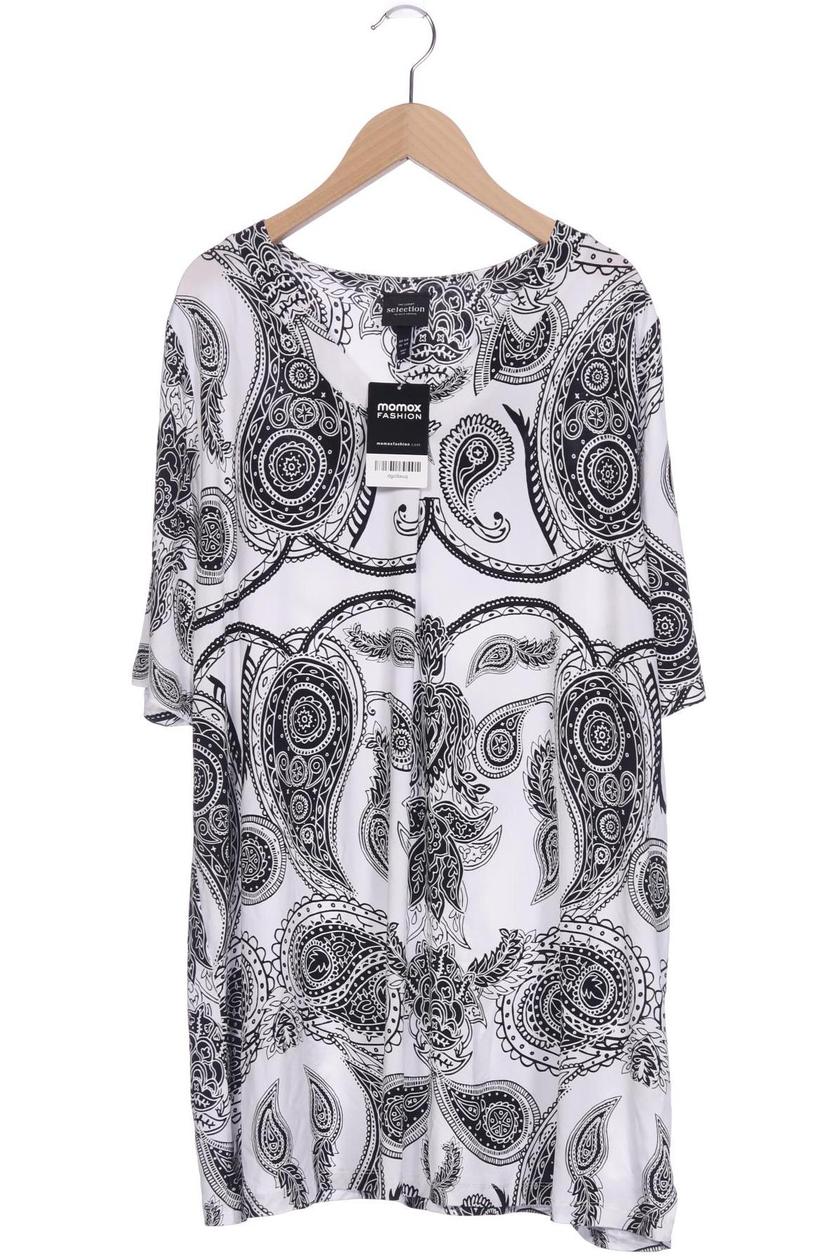 

Selection by Ulla Popken Damen T-Shirt, weiß, Gr. 46