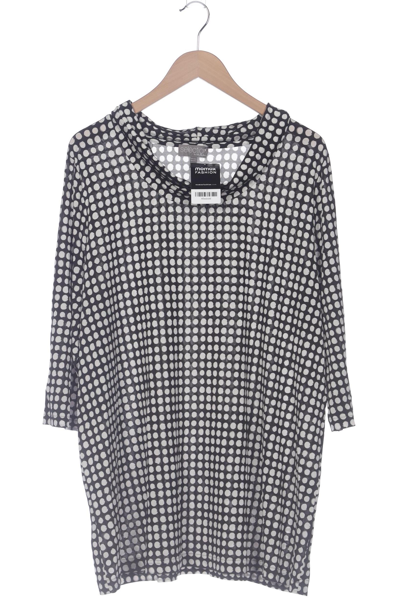 

Selection by Ulla Popken Damen T-Shirt, schwarz, Gr. 50