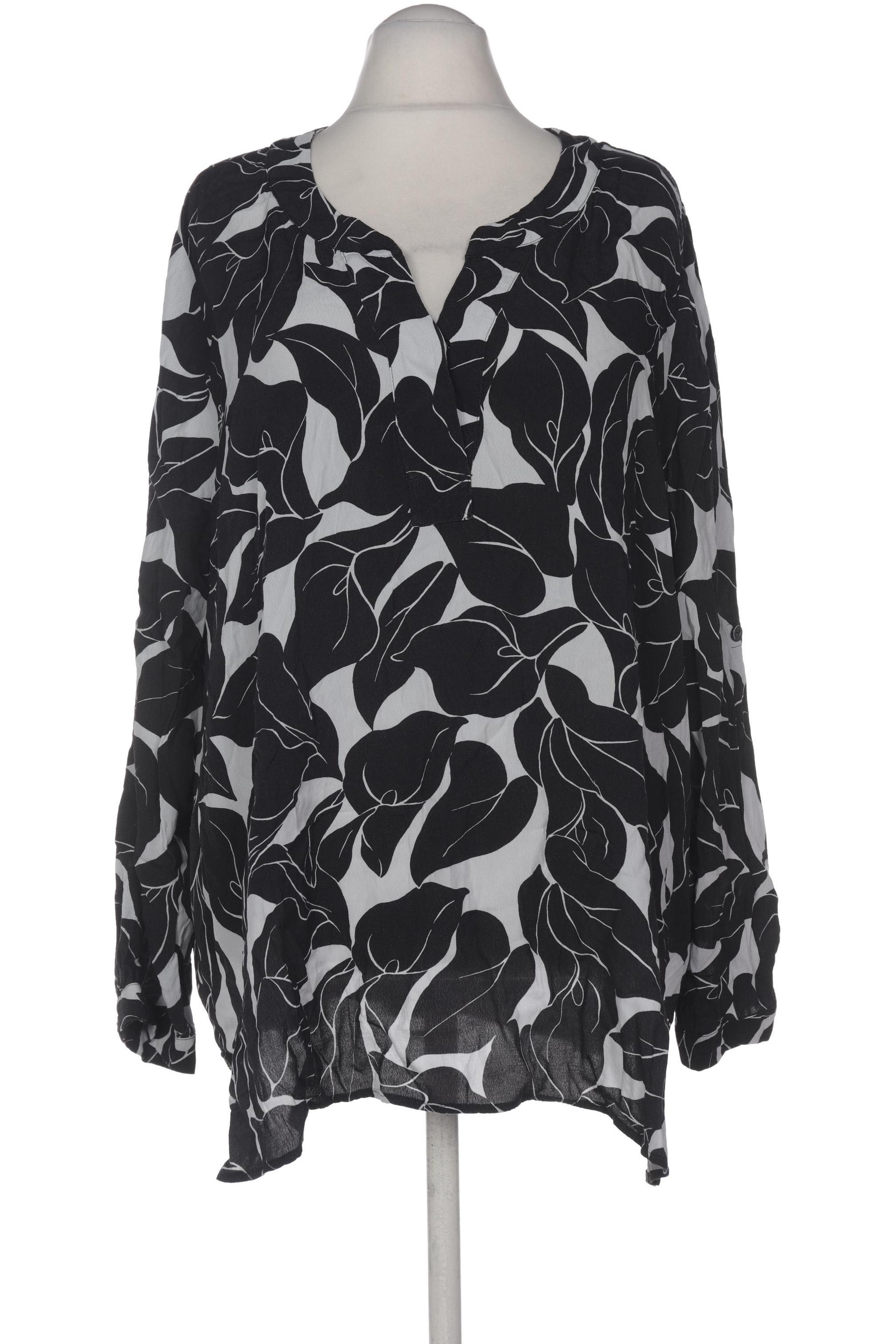 

Selection by Ulla Popken Damen Bluse, schwarz, Gr. 58