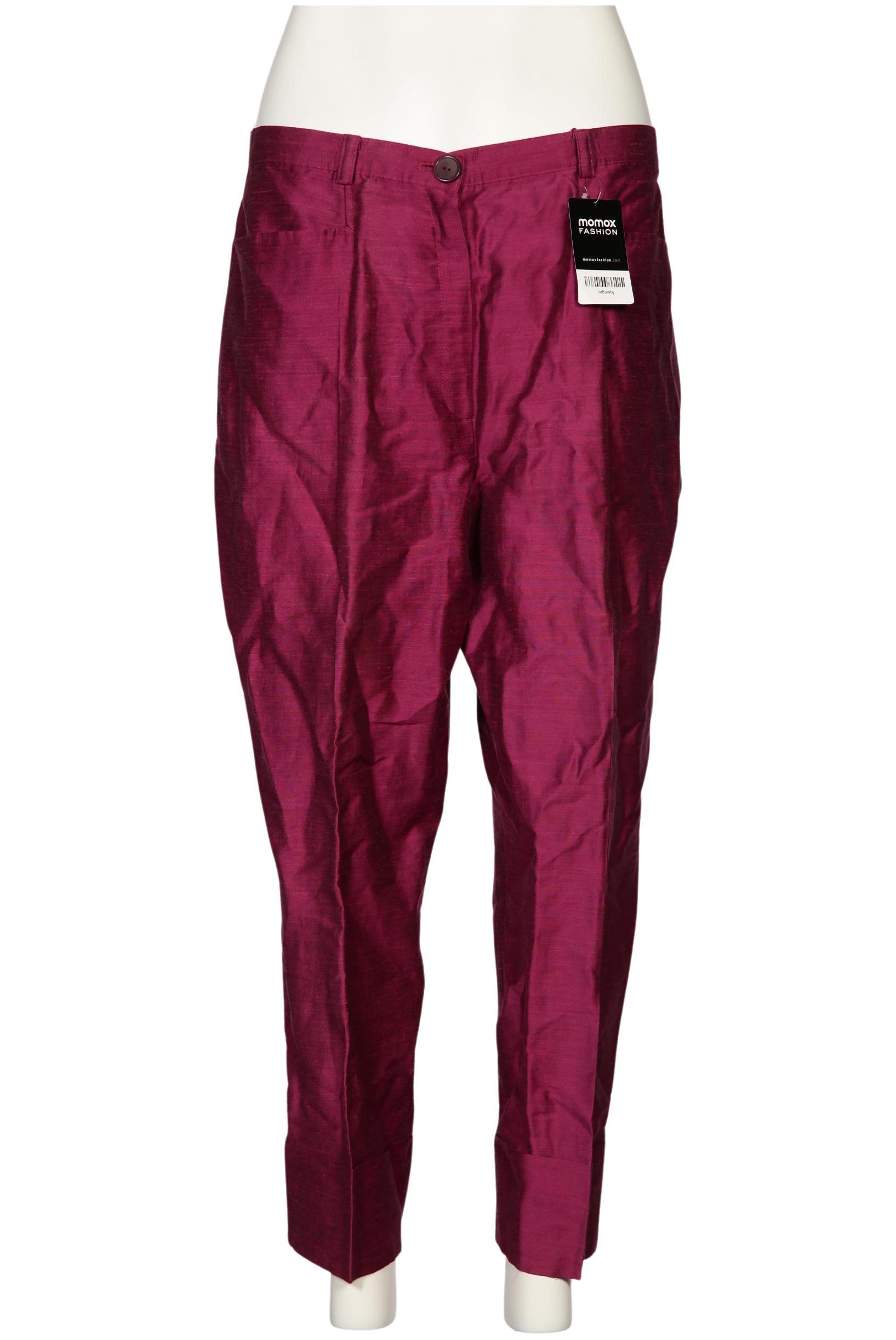 

Selection by Ulla Popken Damen Stoffhose, bordeaux, Gr. 48