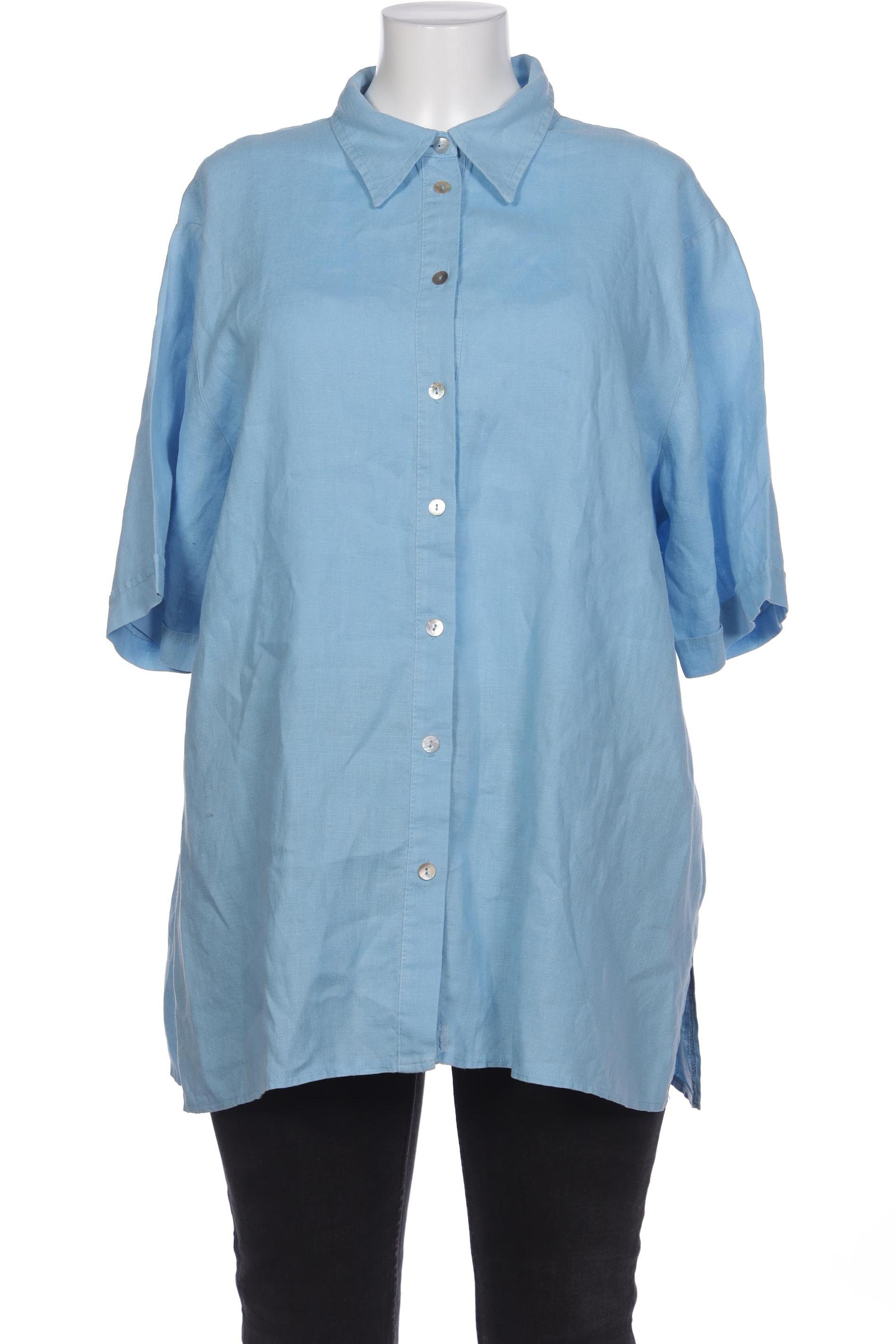 

Selection by Ulla Popken Damen Bluse, blau, Gr. 46