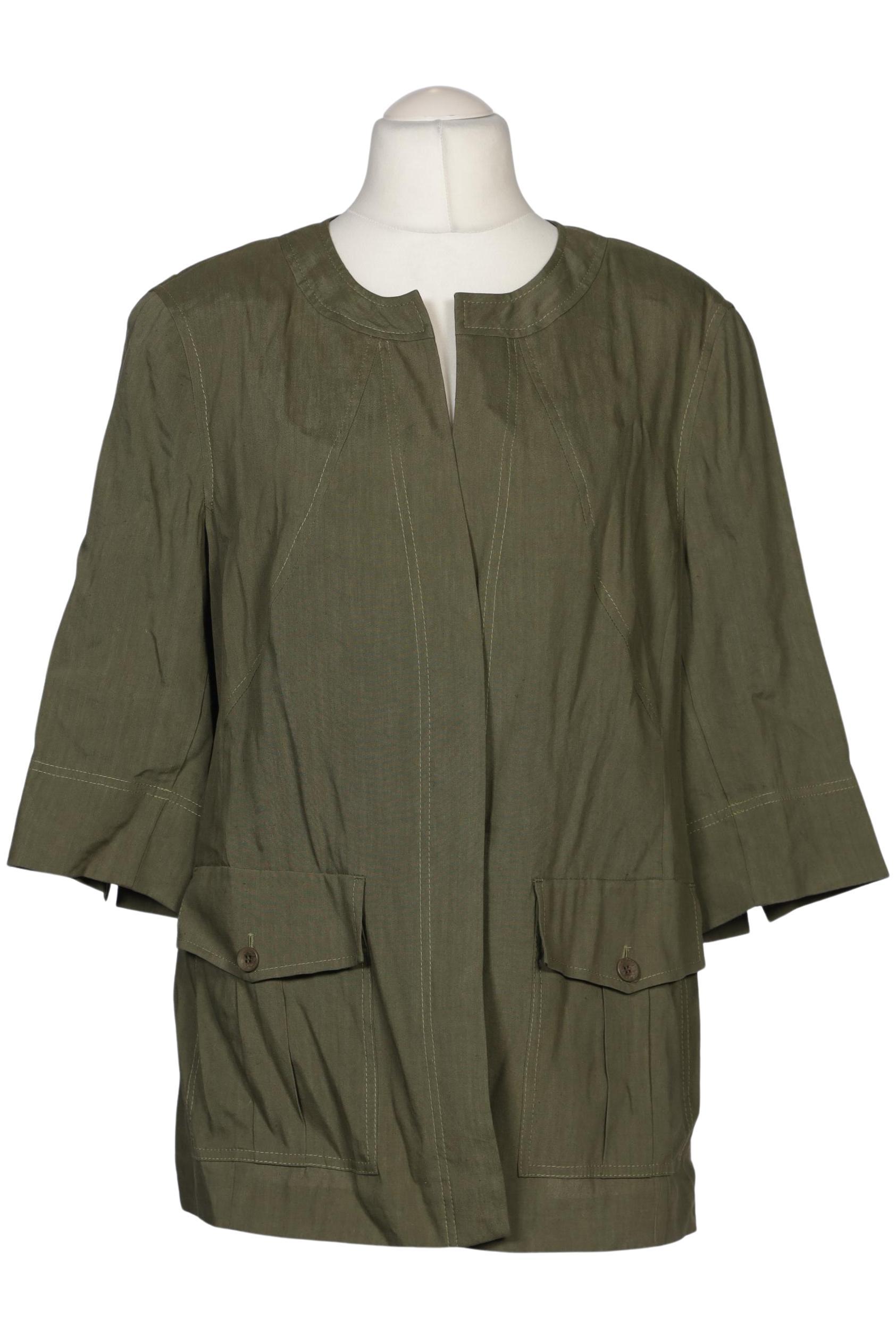 

Selection by Ulla Popken Damen Blazer, grün, Gr. 46