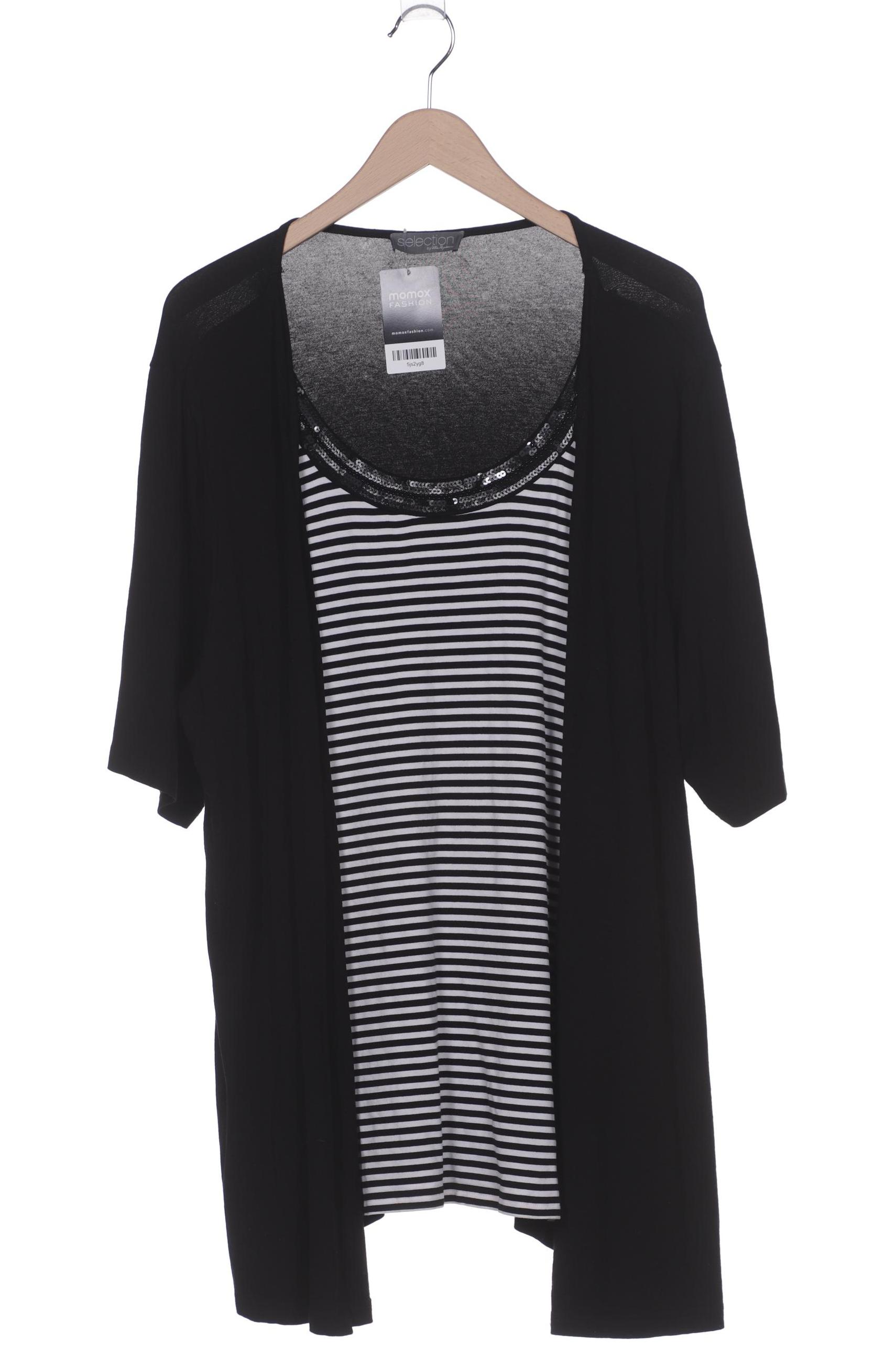 

Selection by Ulla Popken Damen T-Shirt, schwarz, Gr. 50