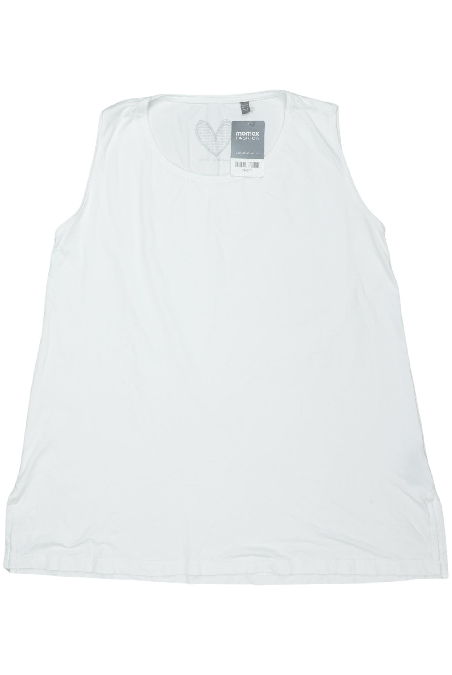 

Selection by Ulla Popken Damen Top, weiß, Gr. 46