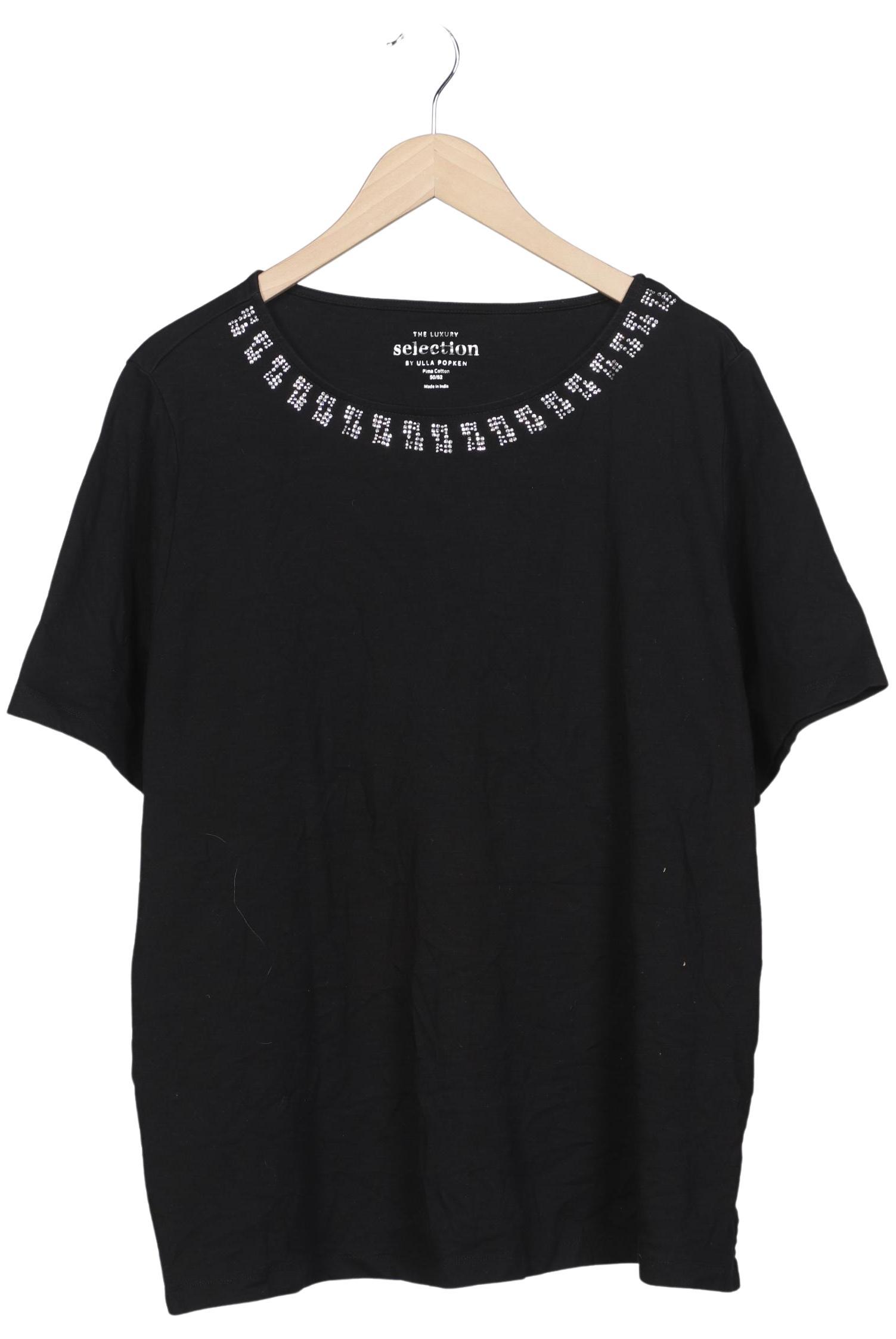 

Selection by Ulla Popken Damen T-Shirt, schwarz, Gr. 50