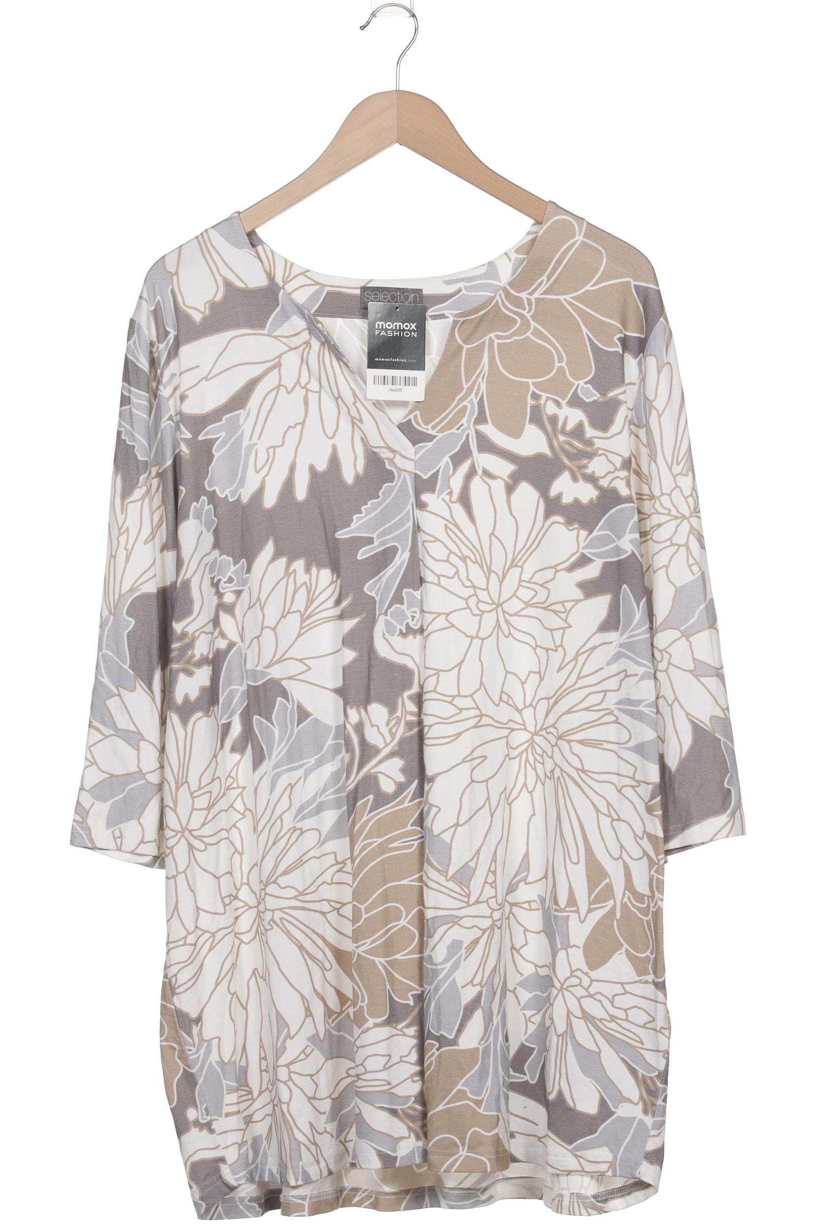 

Selection by Ulla Popken Damen Langarmshirt, grau, Gr. 50
