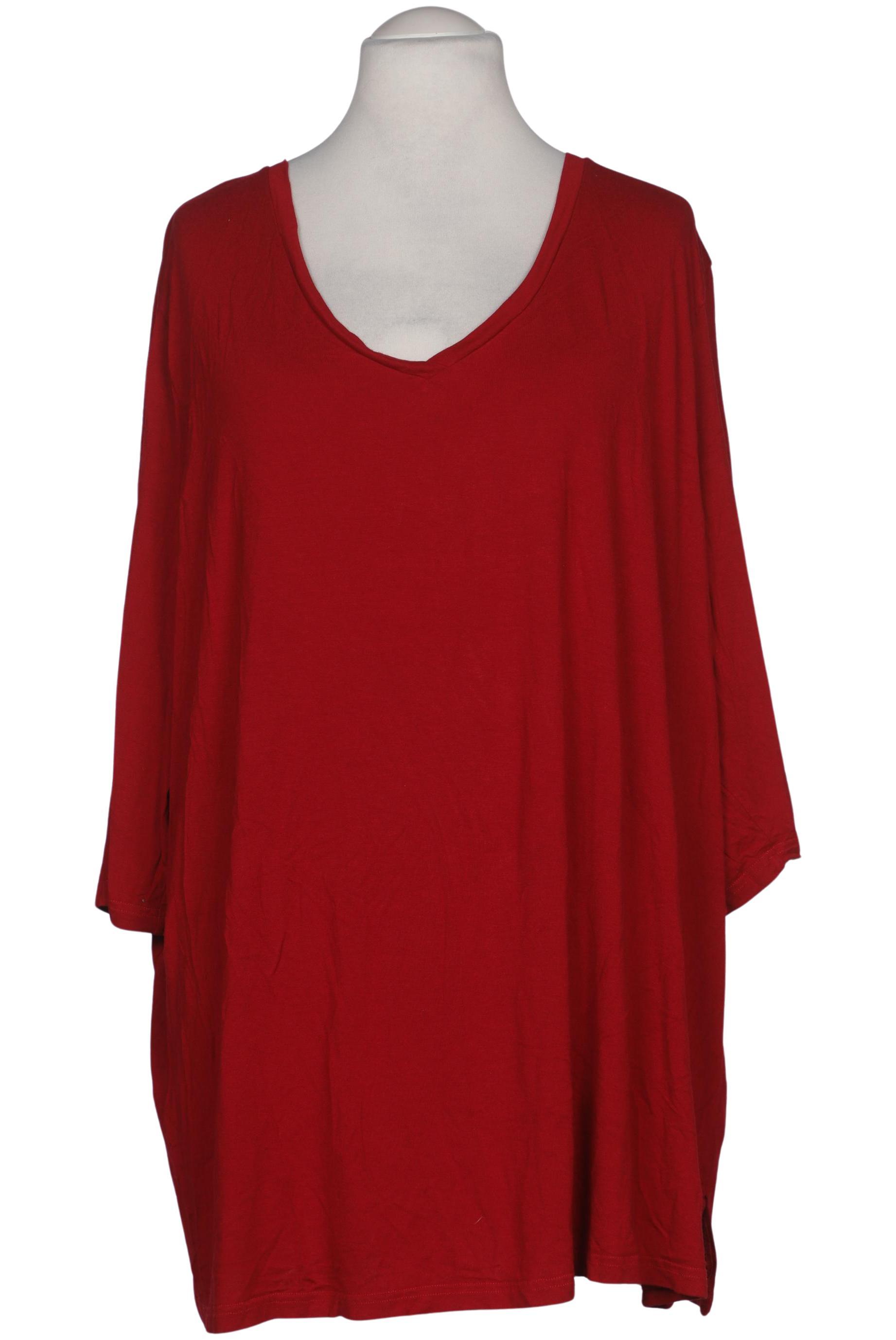 

Selection by Ulla Popken Damen T-Shirt, rot, Gr. 58