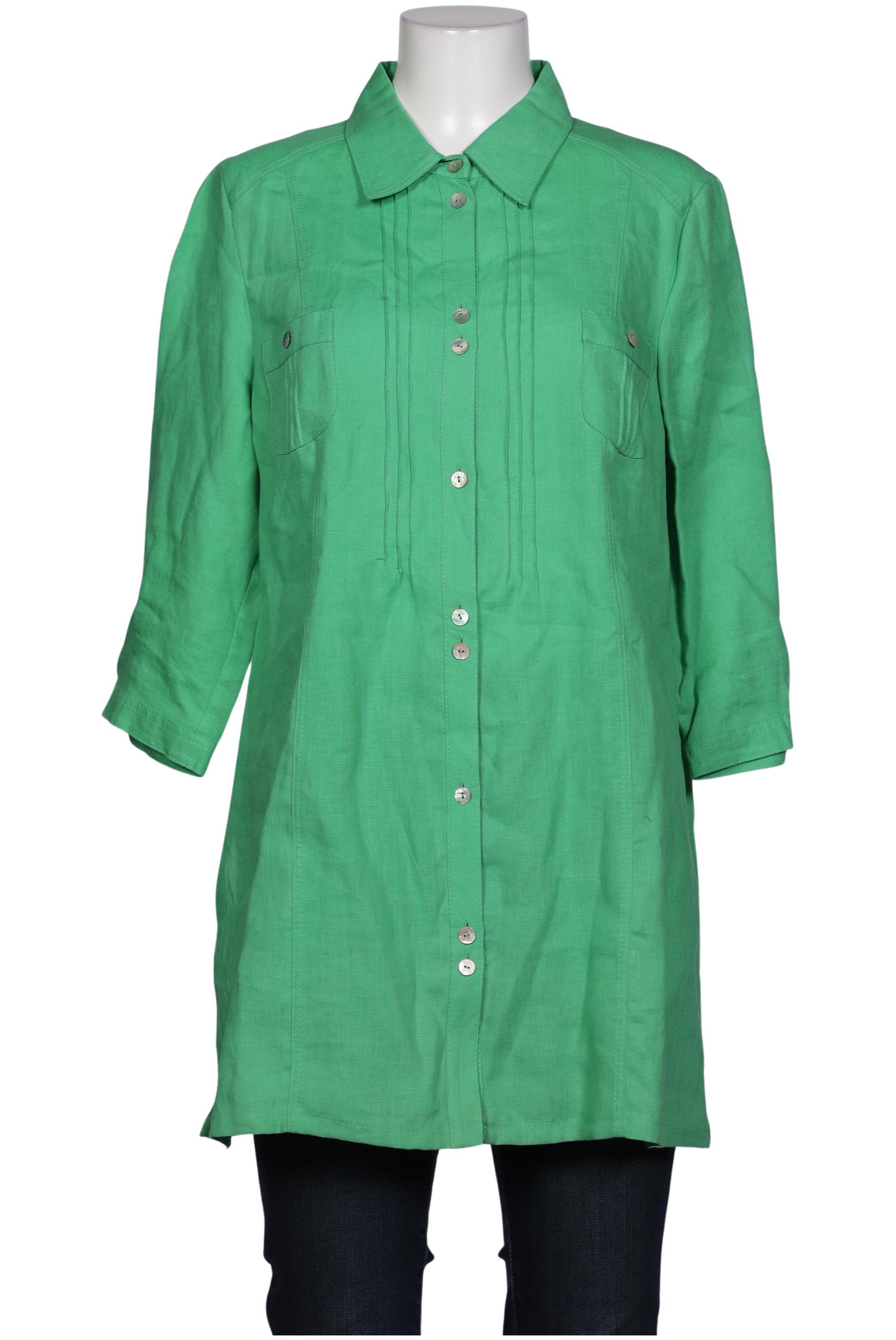 

Selection by Ulla Popken Damen Bluse, grün, Gr. 42