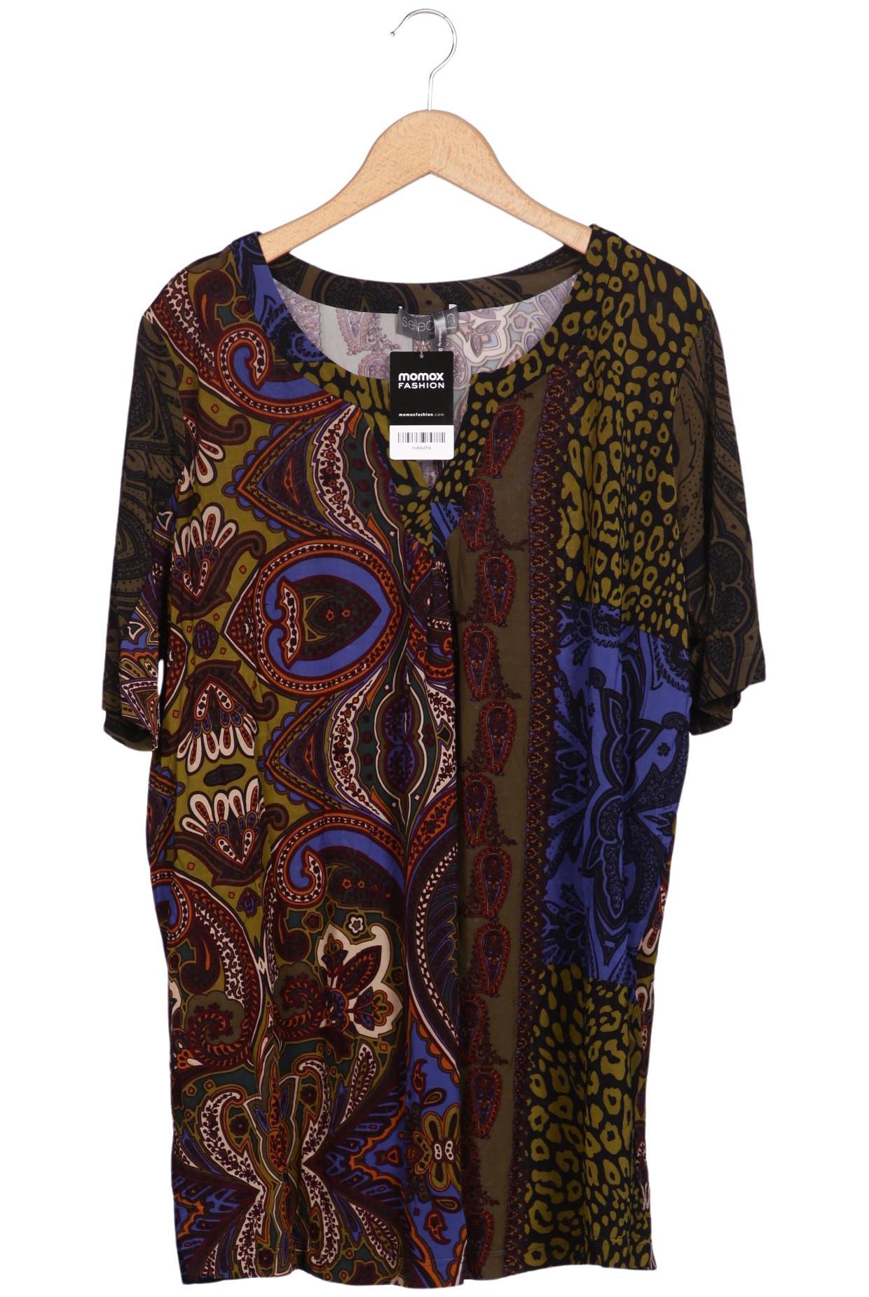 

Selection by Ulla Popken Damen T-Shirt, mehrfarbig, Gr. 50