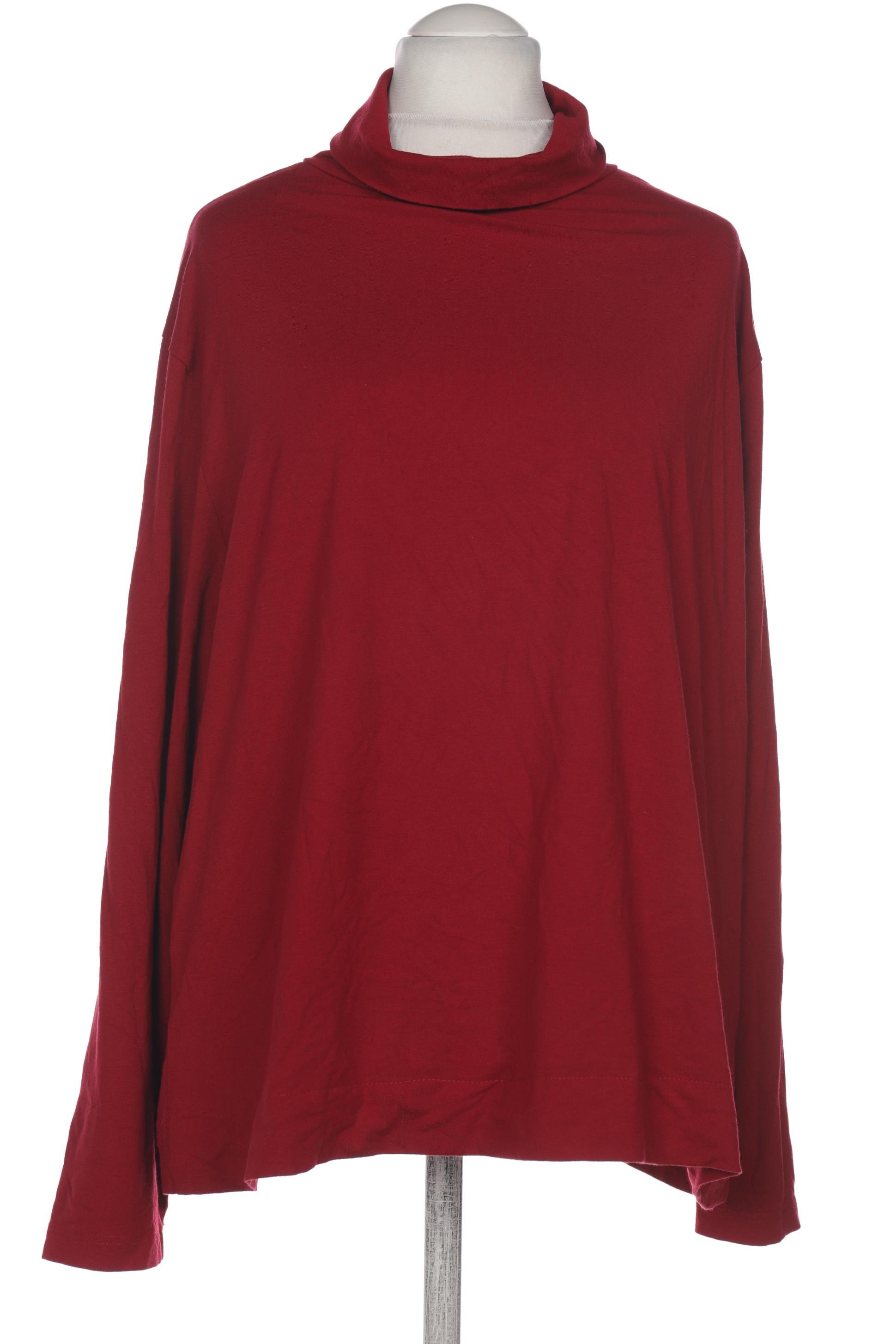 

Selection by Ulla Popken Damen Langarmshirt, rot, Gr. 52