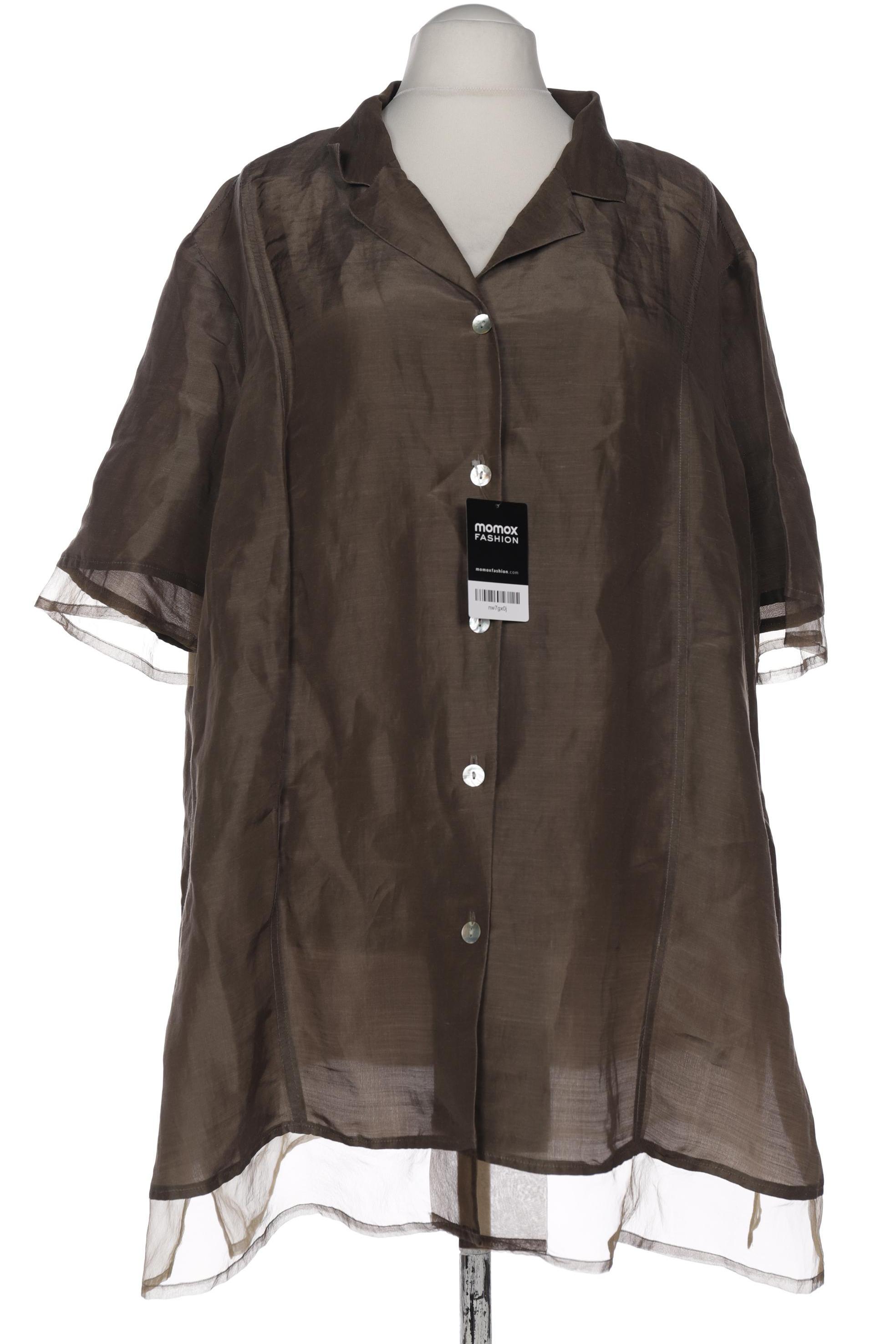 

Selection by Ulla Popken Damen Bluse, braun, Gr. 54