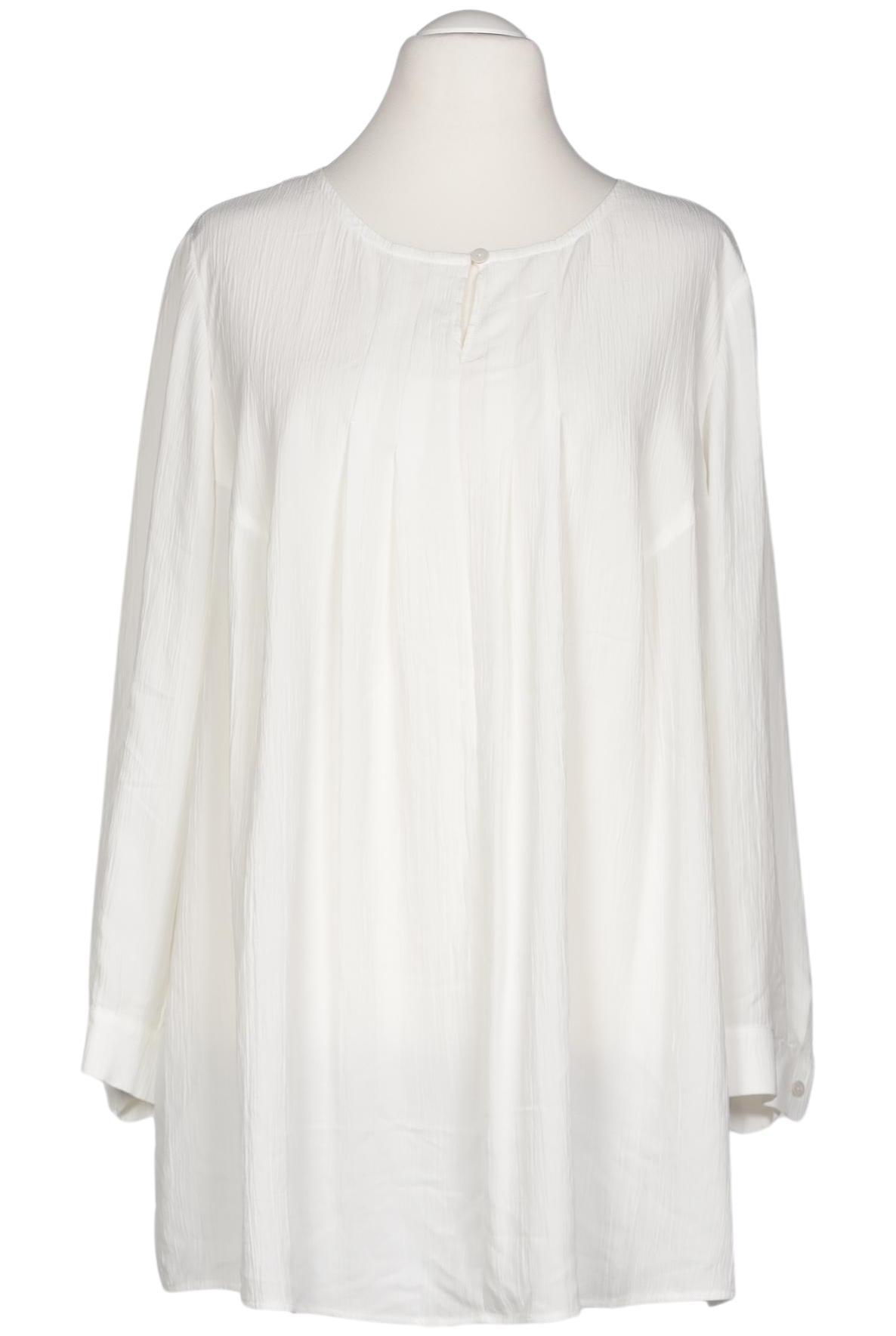 

Selection by Ulla Popken Damen Bluse, weiß, Gr. 54