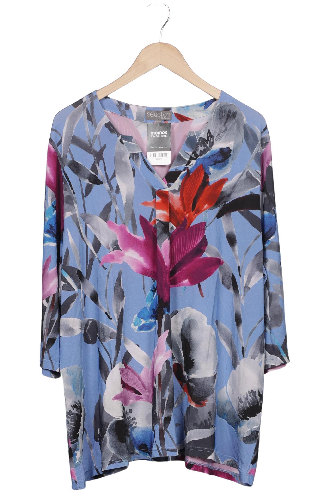 

Selection by Ulla Popken Damen T-Shirt, blau, Gr. 50