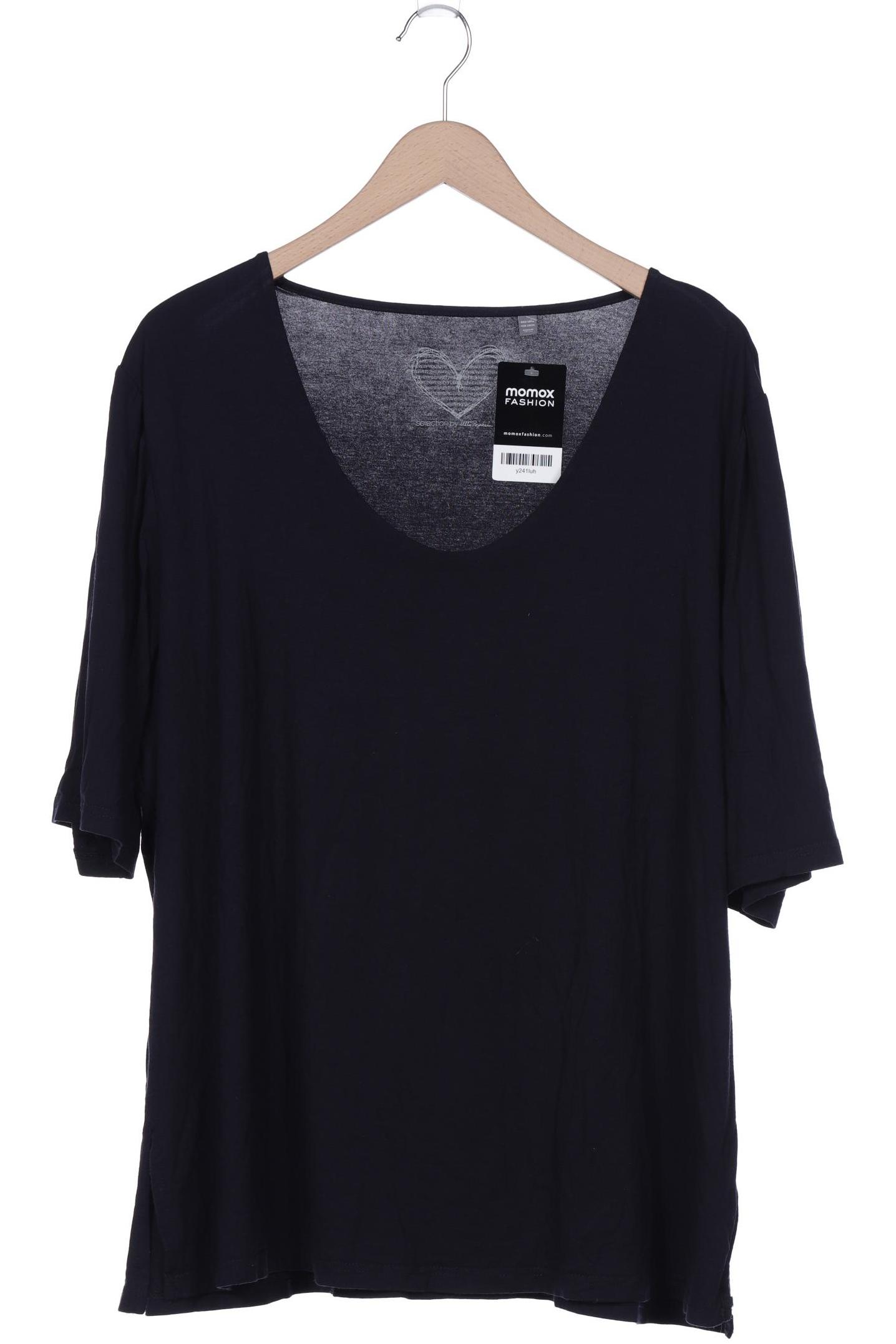 

Selection by Ulla Popken Damen T-Shirt, schwarz, Gr. 54
