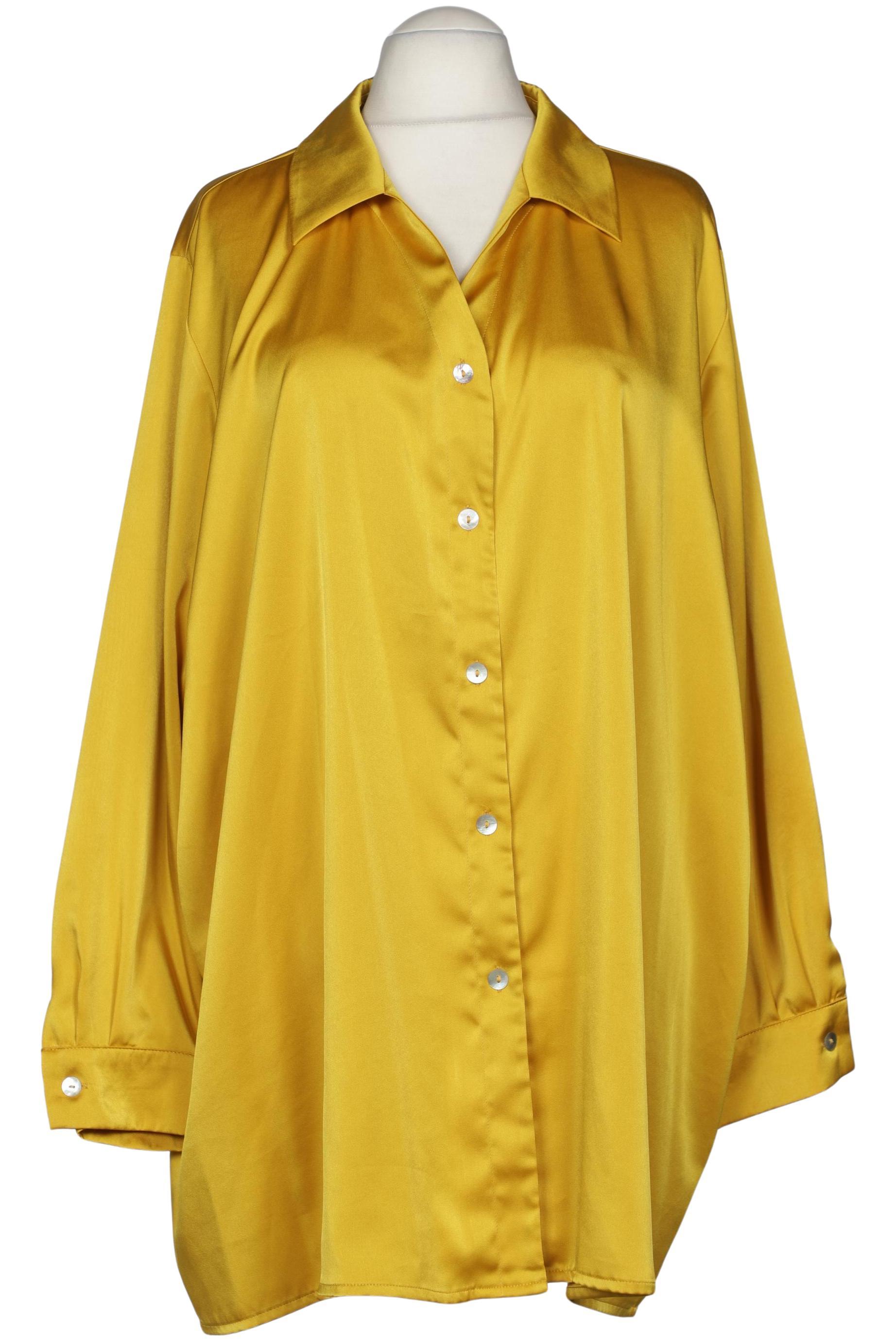 

Selection by Ulla Popken Damen Bluse, gelb, Gr. 54