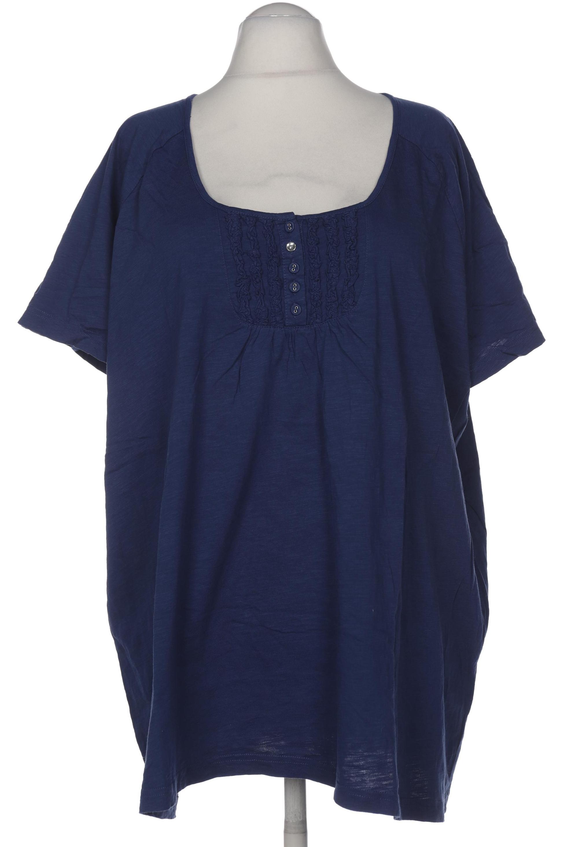 

Selection by Ulla Popken Damen T-Shirt, blau, Gr. 58