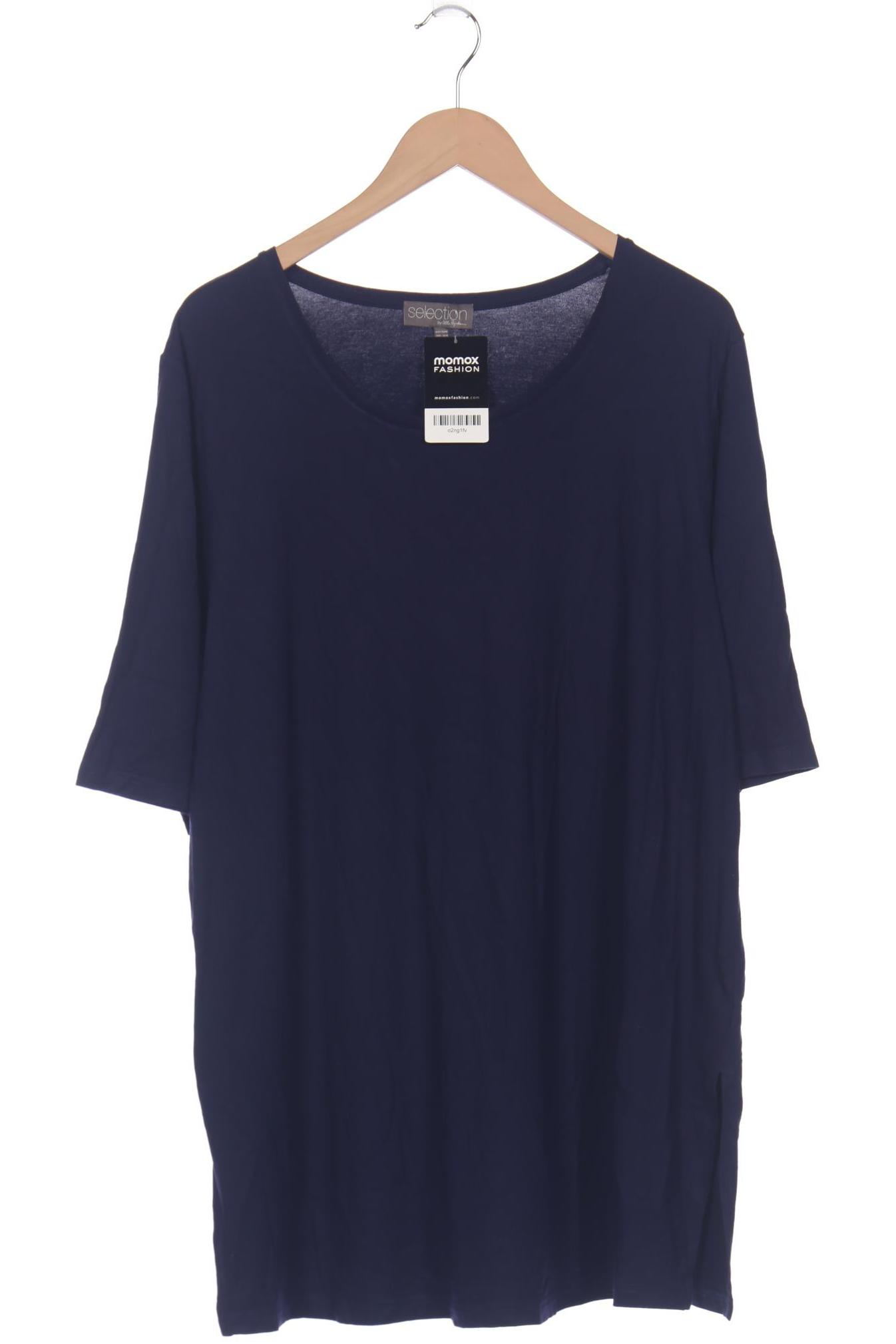

Selection by Ulla Popken Damen T-Shirt, marineblau, Gr. 46