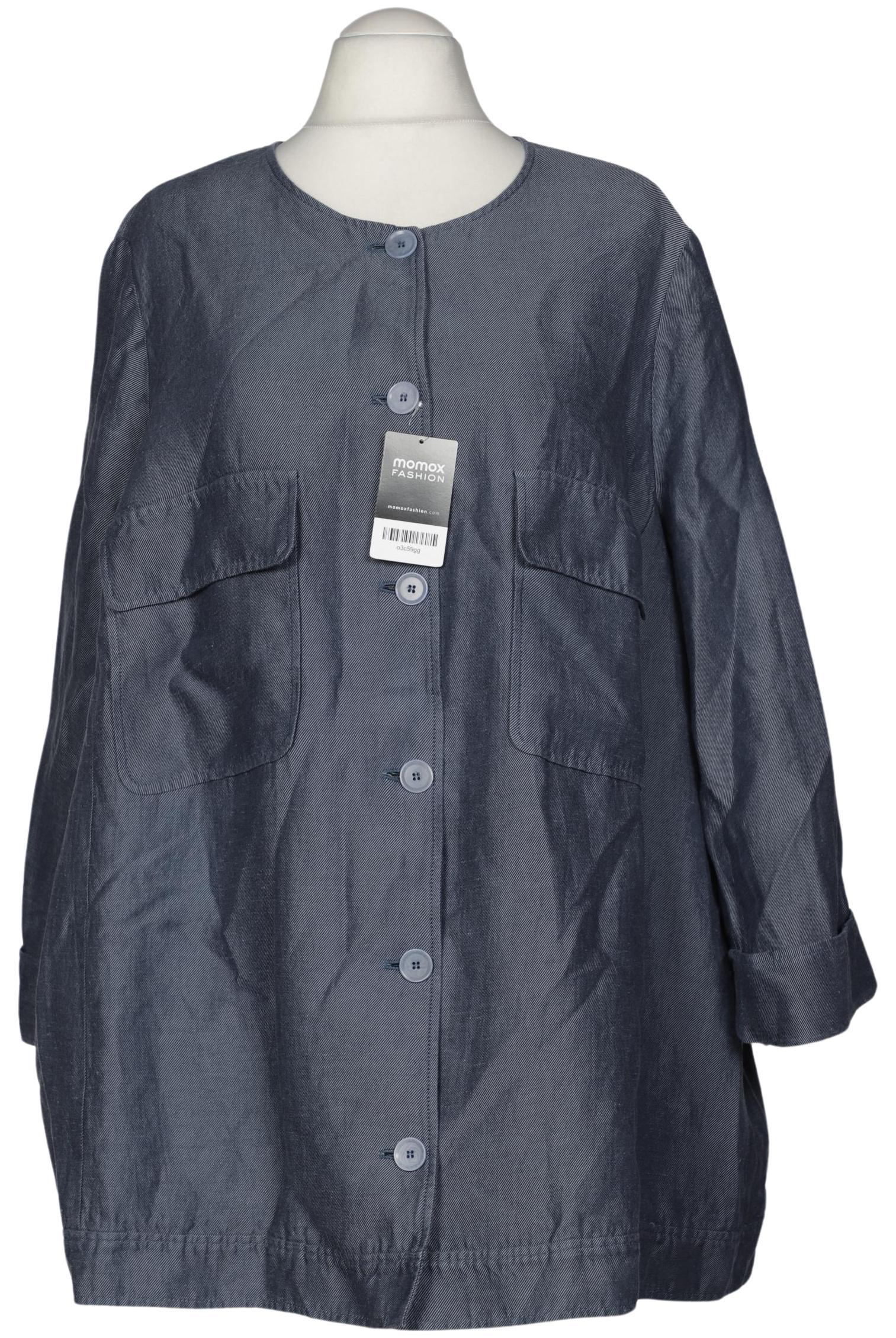 

Selection by Ulla Popken Damen Blazer, blau, Gr. 58