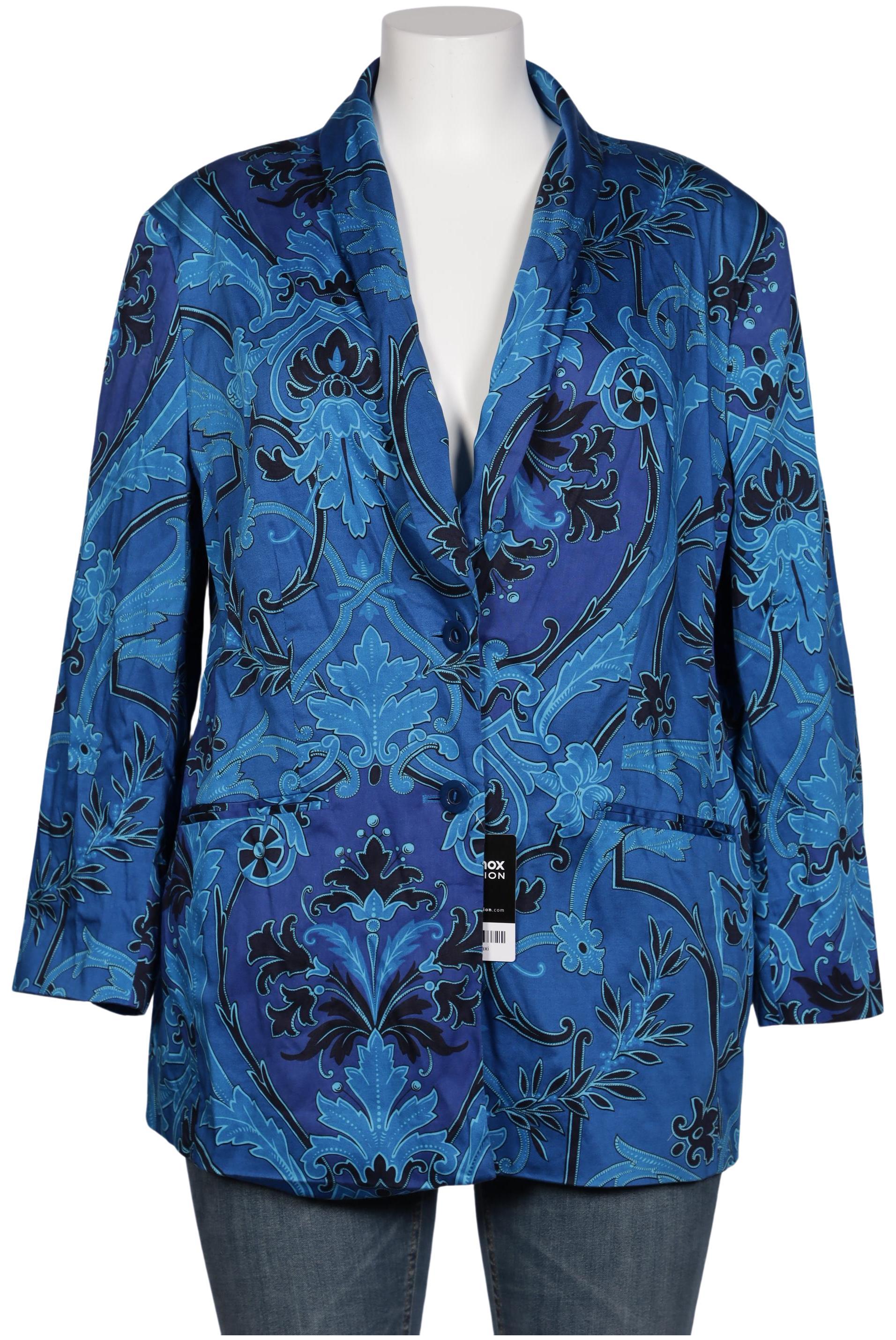 

Selection by Ulla Popken Damen Blazer, blau, Gr. 48