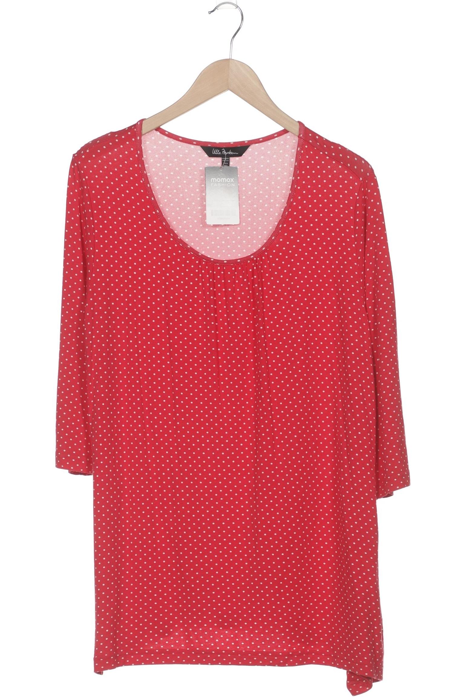 

Selection by Ulla Popken Damen Langarmshirt, rot, Gr. 42