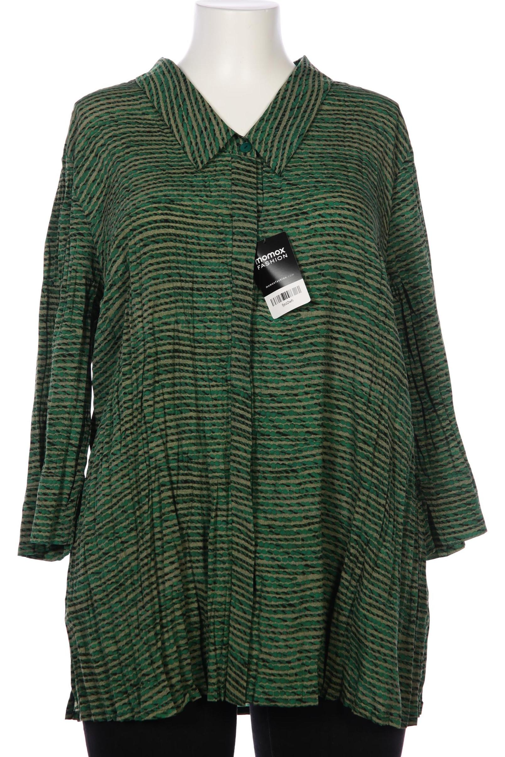 

Selection by Ulla Popken Damen Bluse, grün, Gr. 46