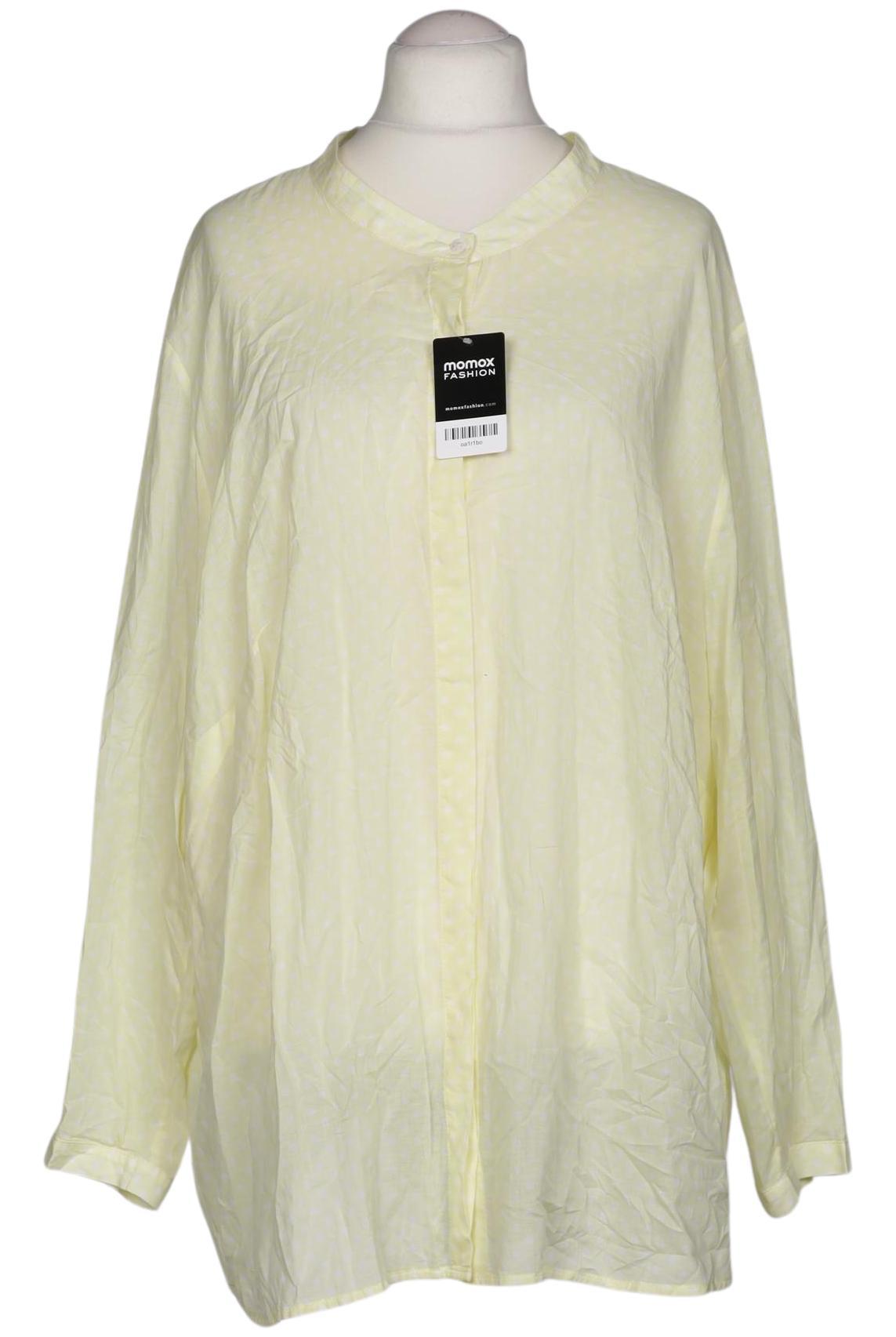 

Selection by Ulla Popken Damen Bluse, gelb, Gr. 54