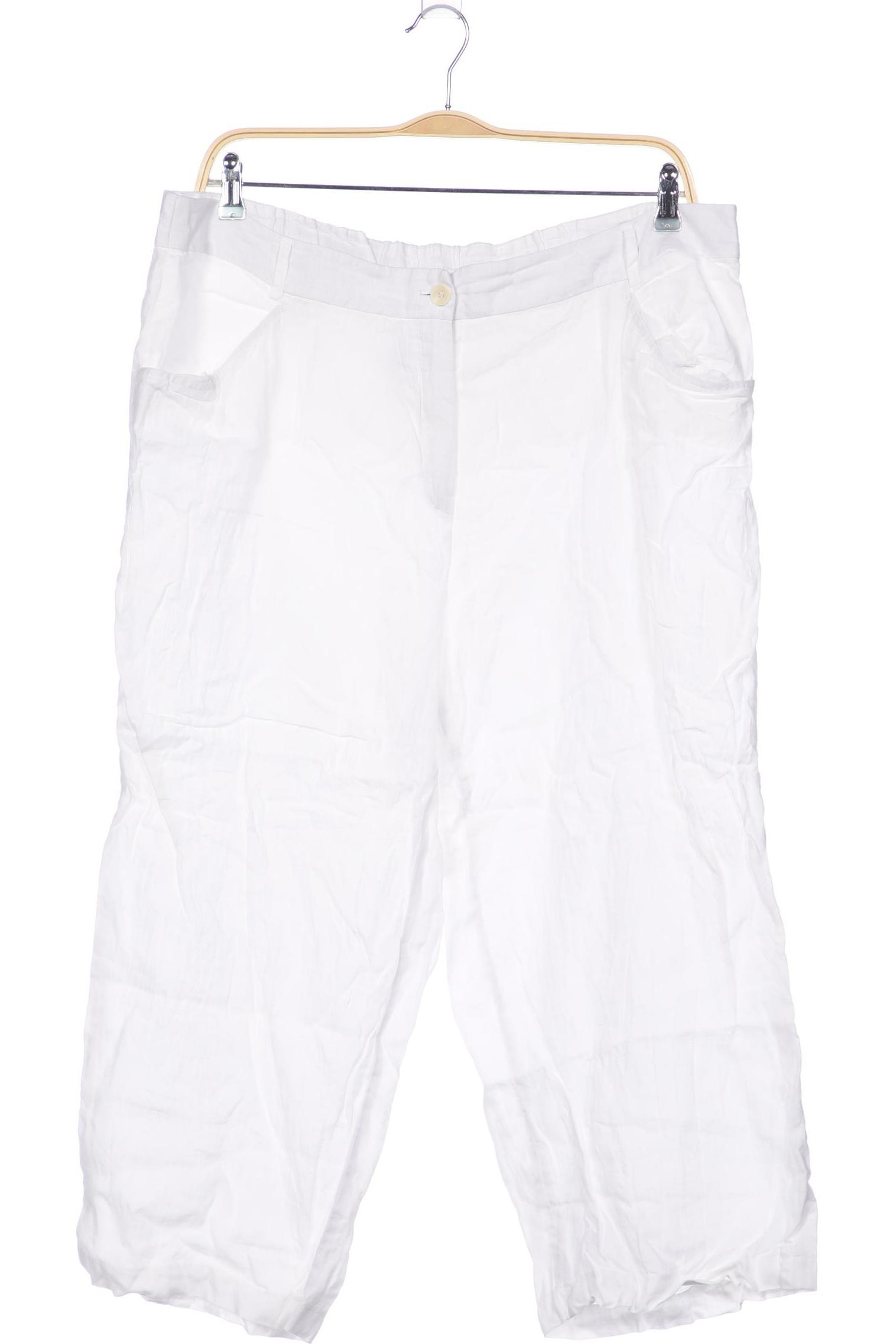 

Selection by Ulla Popken Damen Stoffhose, weiß, Gr. 50