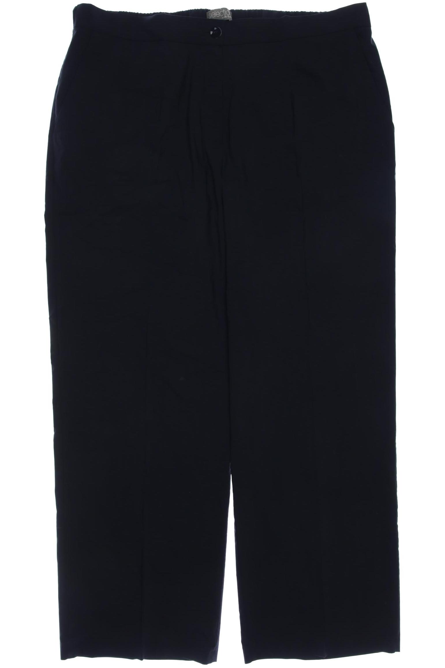 

Selection by Ulla Popken Damen Stoffhose, marineblau, Gr. 50