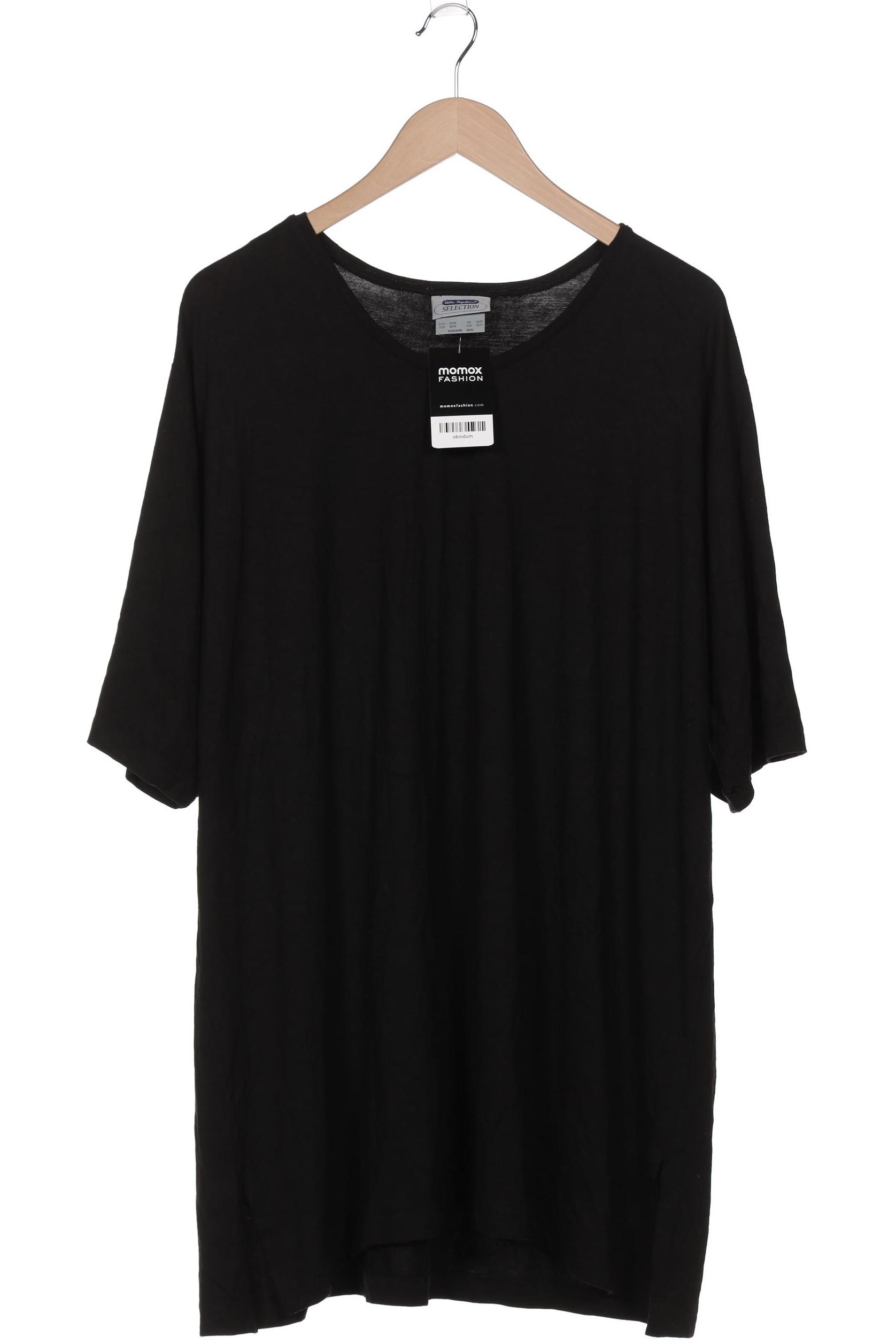 

Selection by Ulla Popken Damen T-Shirt, schwarz, Gr. 50