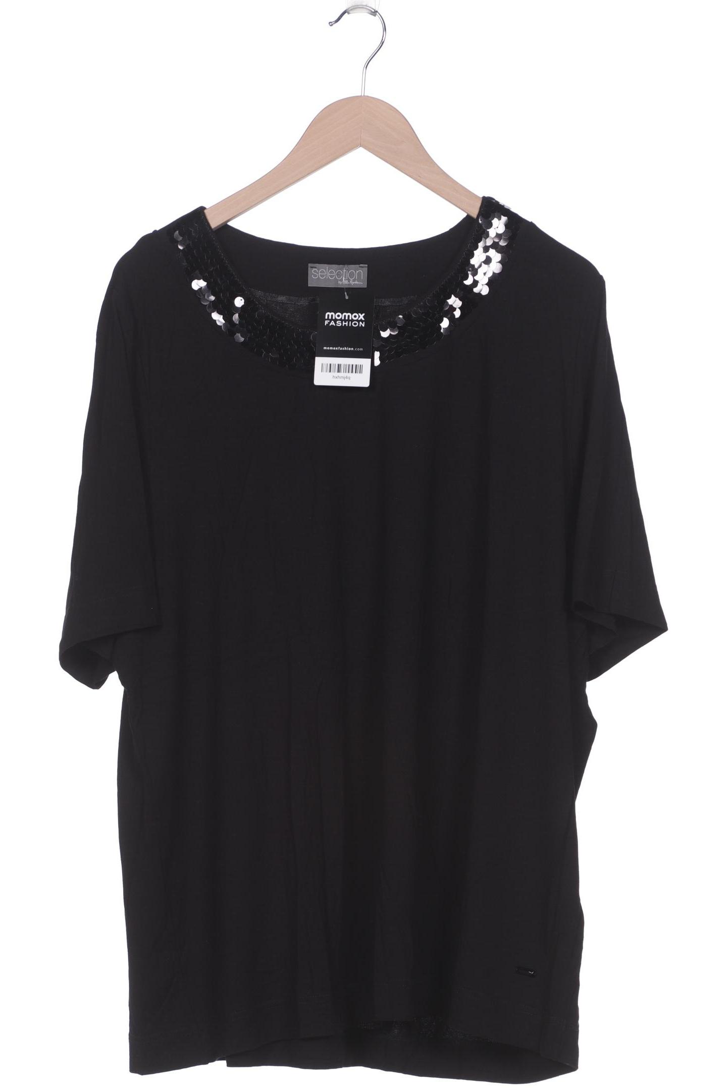 

Selection by Ulla Popken Damen T-Shirt, schwarz, Gr. 50