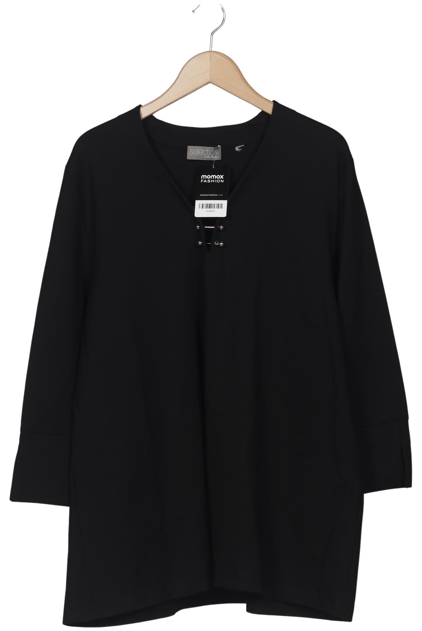 

Selection by Ulla Popken Damen Langarmshirt, schwarz, Gr. 44