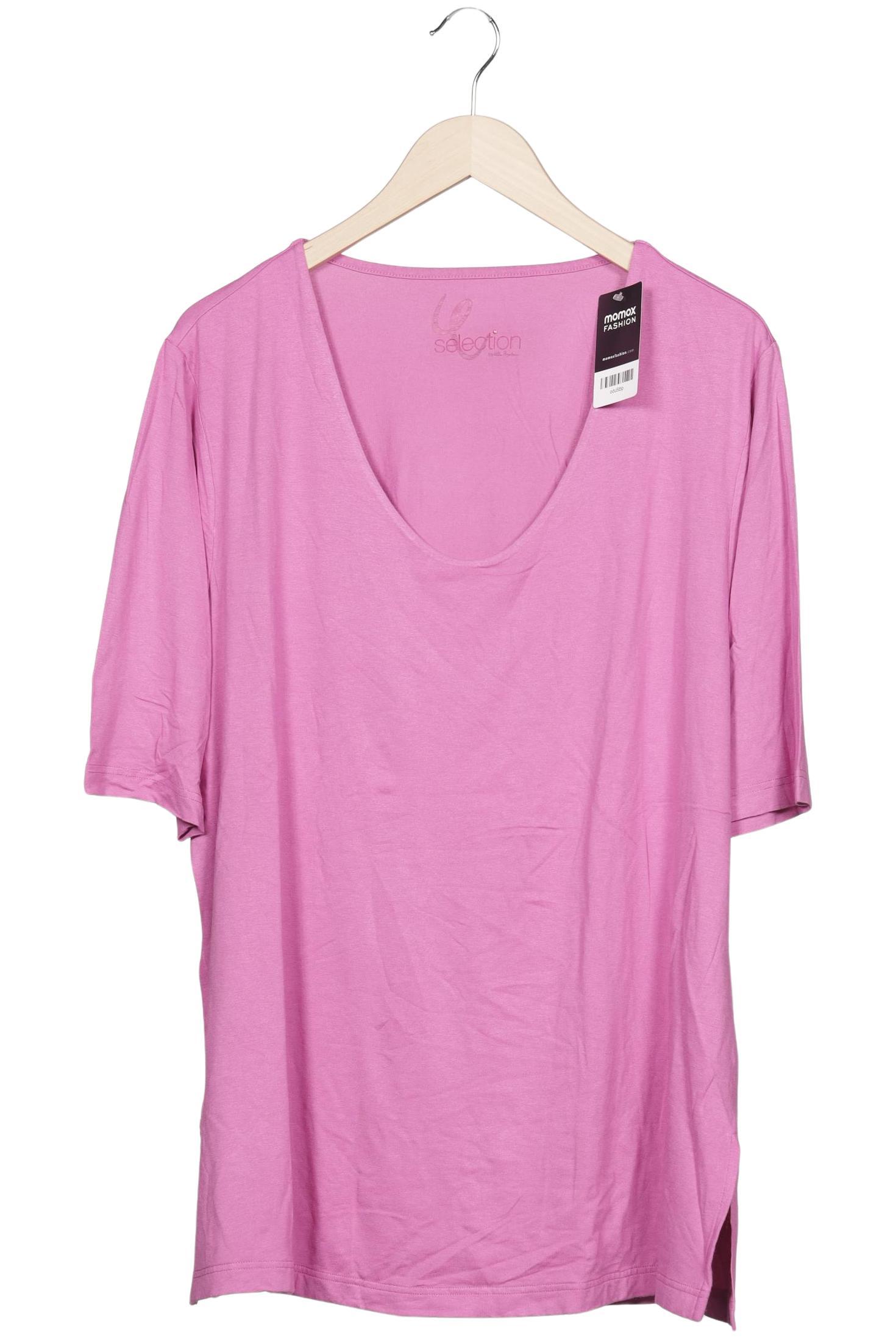 

Selection by Ulla Popken Damen T-Shirt, pink, Gr. 50