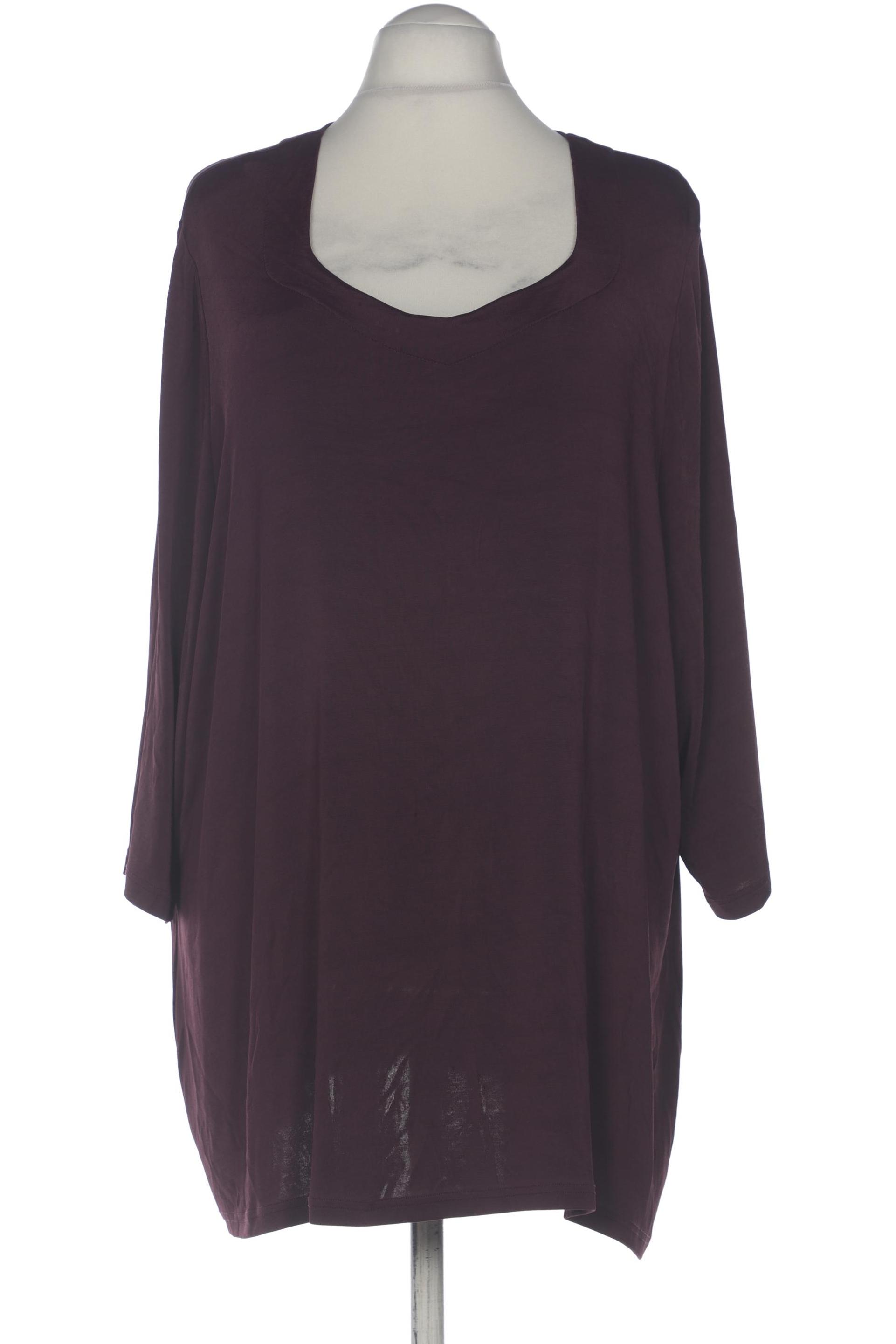 

Selection by Ulla Popken Damen Langarmshirt, bordeaux, Gr. 54