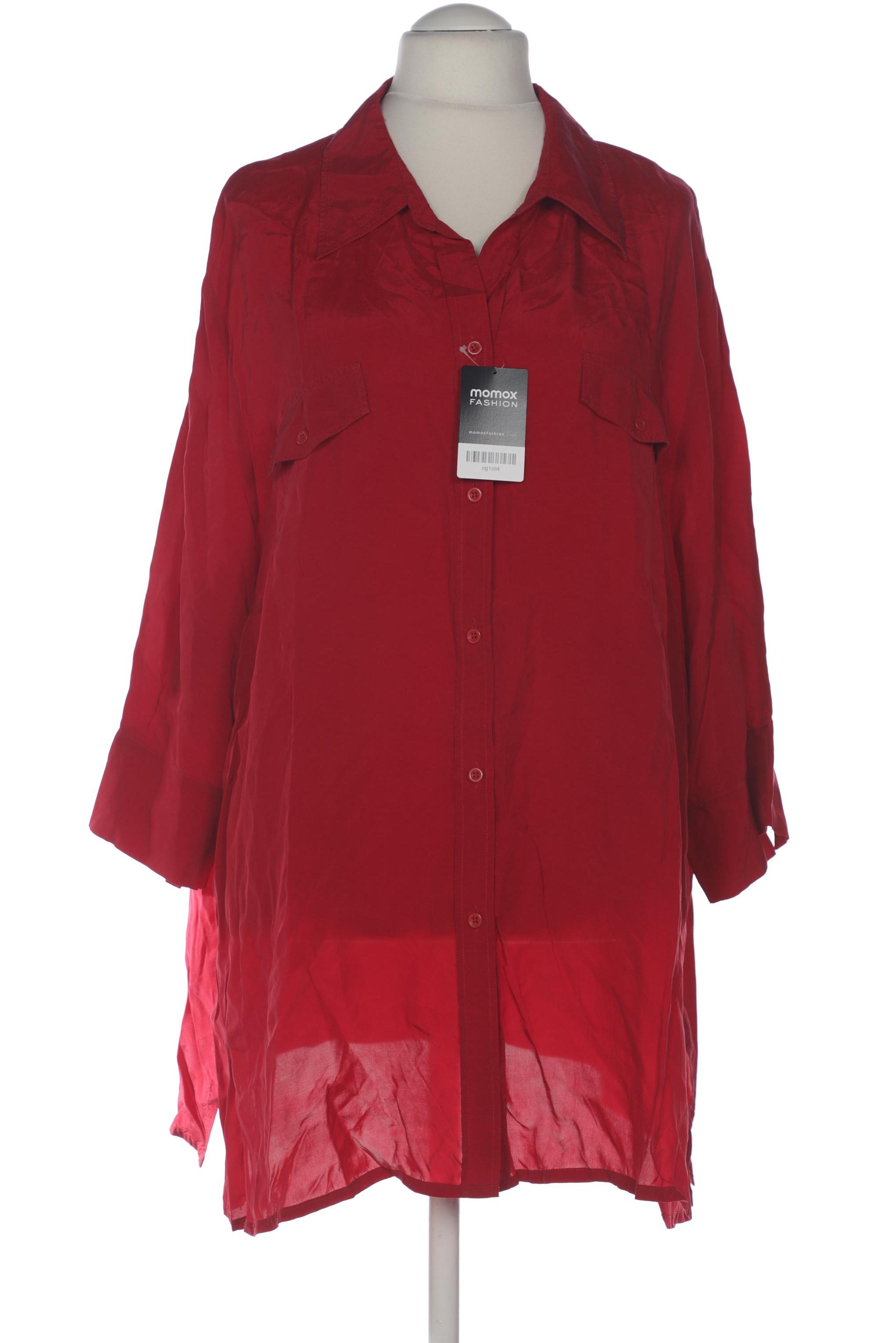

Selection by Ulla Popken Damen Bluse, rot, Gr. 58