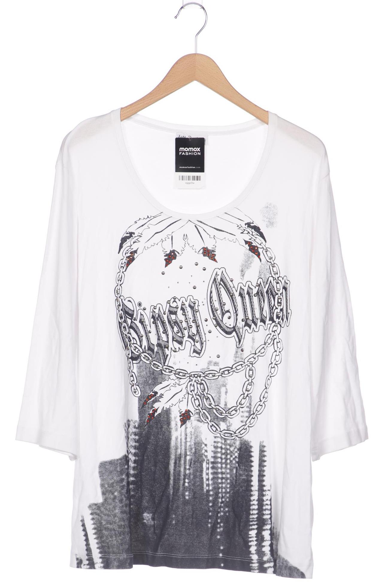 

Selection by Ulla Popken Damen Langarmshirt, weiß, Gr. 50