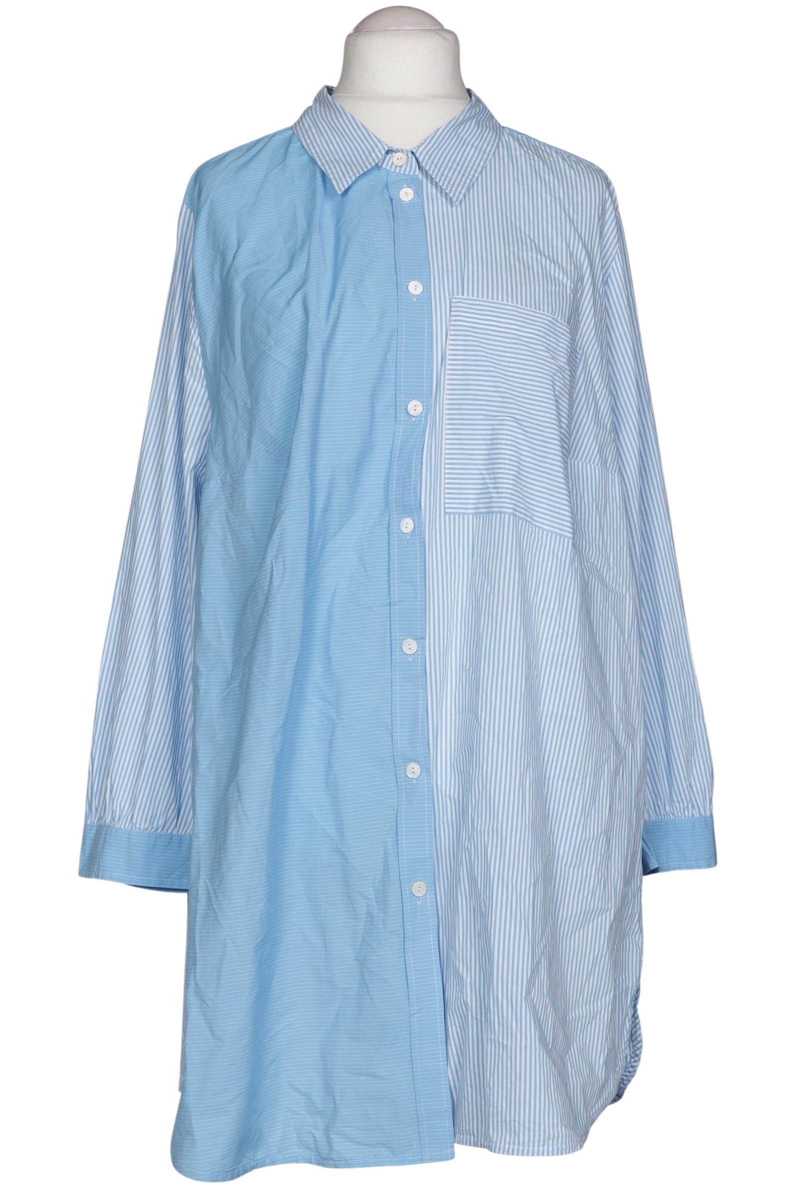 

Selection by Ulla Popken Damen Bluse, hellblau, Gr. 54