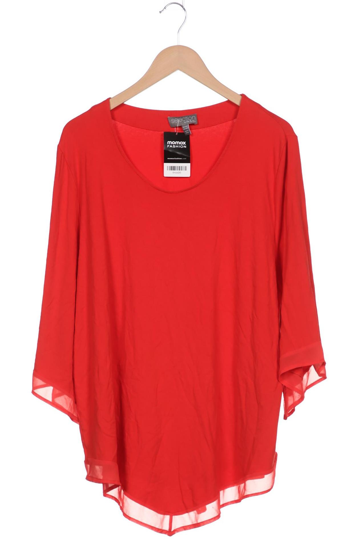 

Selection by Ulla Popken Damen T-Shirt, rot, Gr. 50